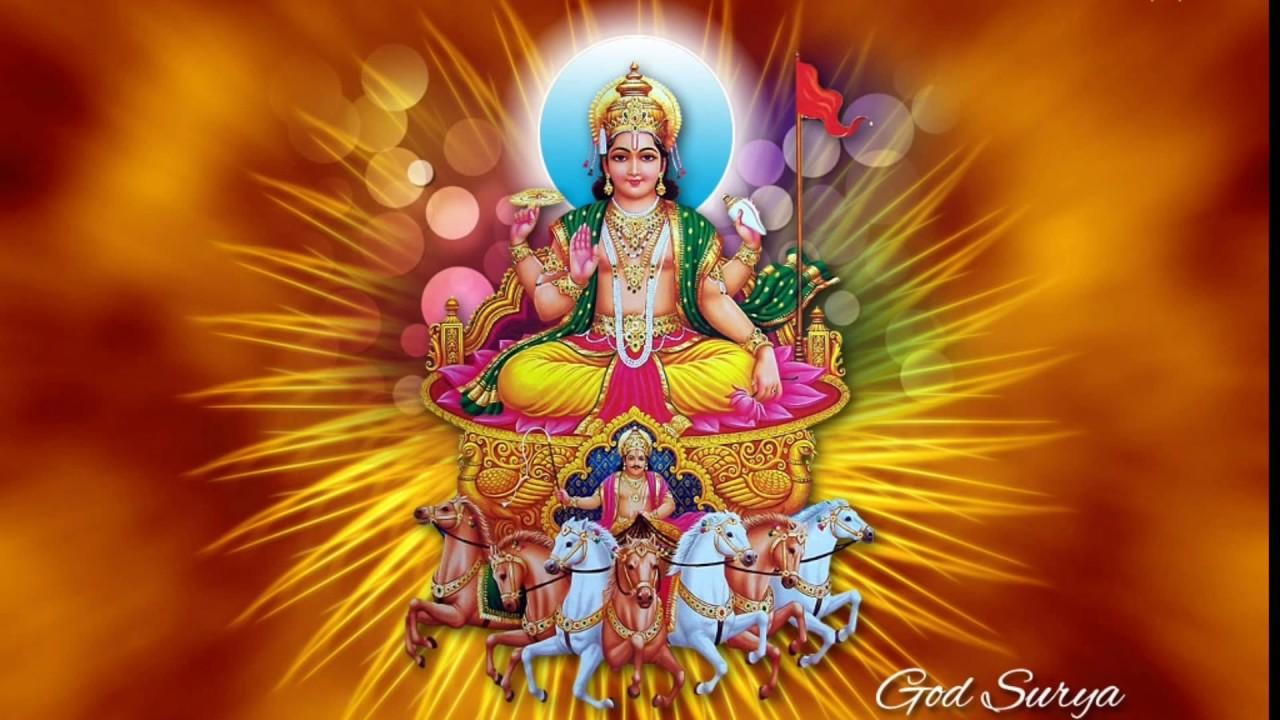 1280x720 God Bhagwan Surya Dev Picture Wallpaper Photo