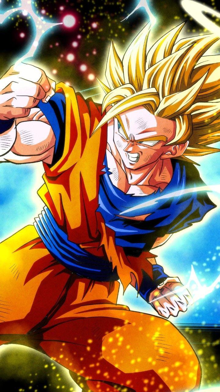 720x1280 Goku ssj2