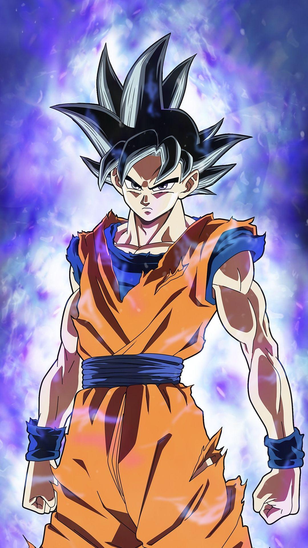 1080x1920 Goku Body Wallpaper