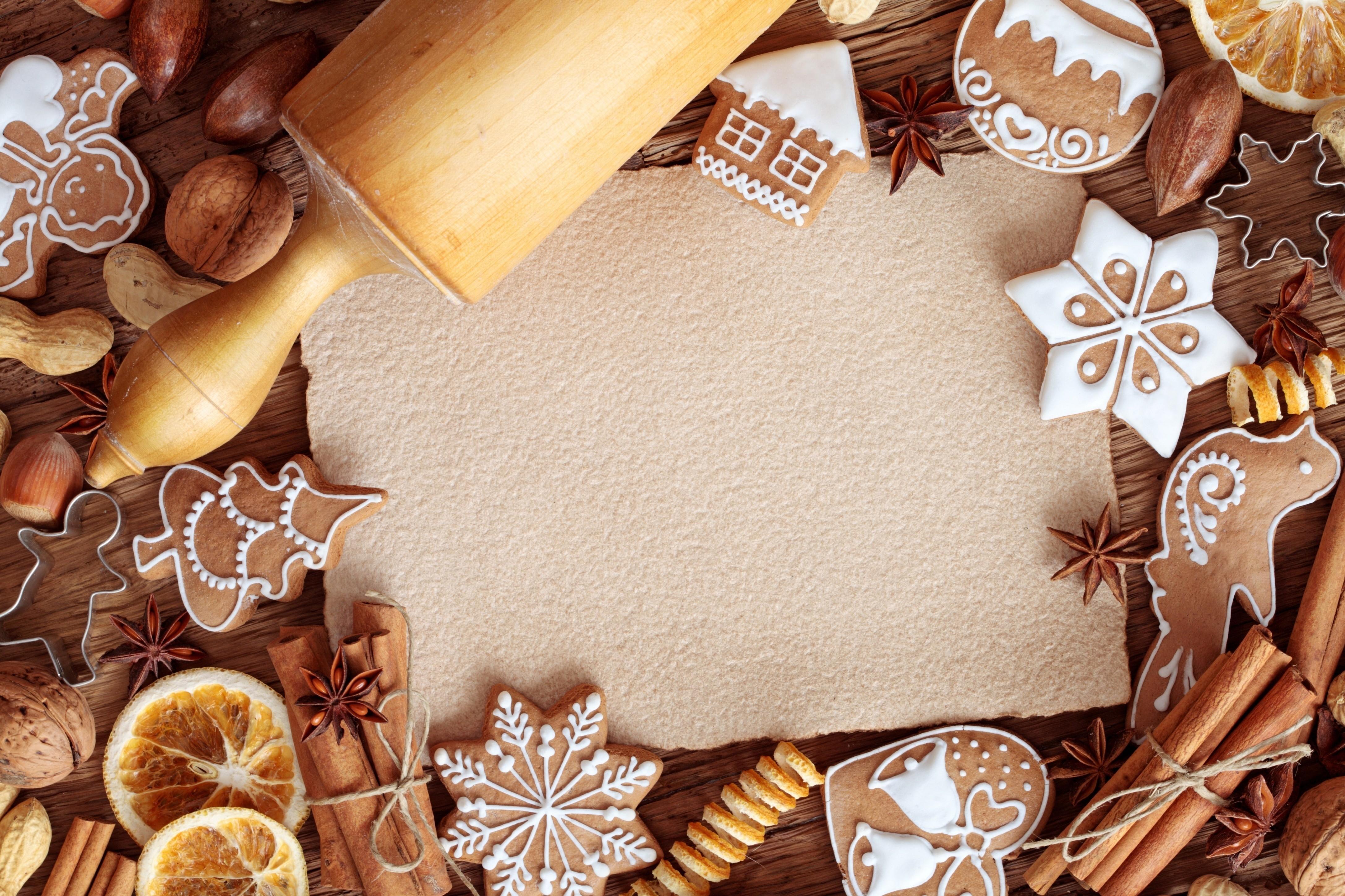 4350x2900 #table, #paper, #sheet, #Christmas, #cake, wallpaper HD Wallpaper