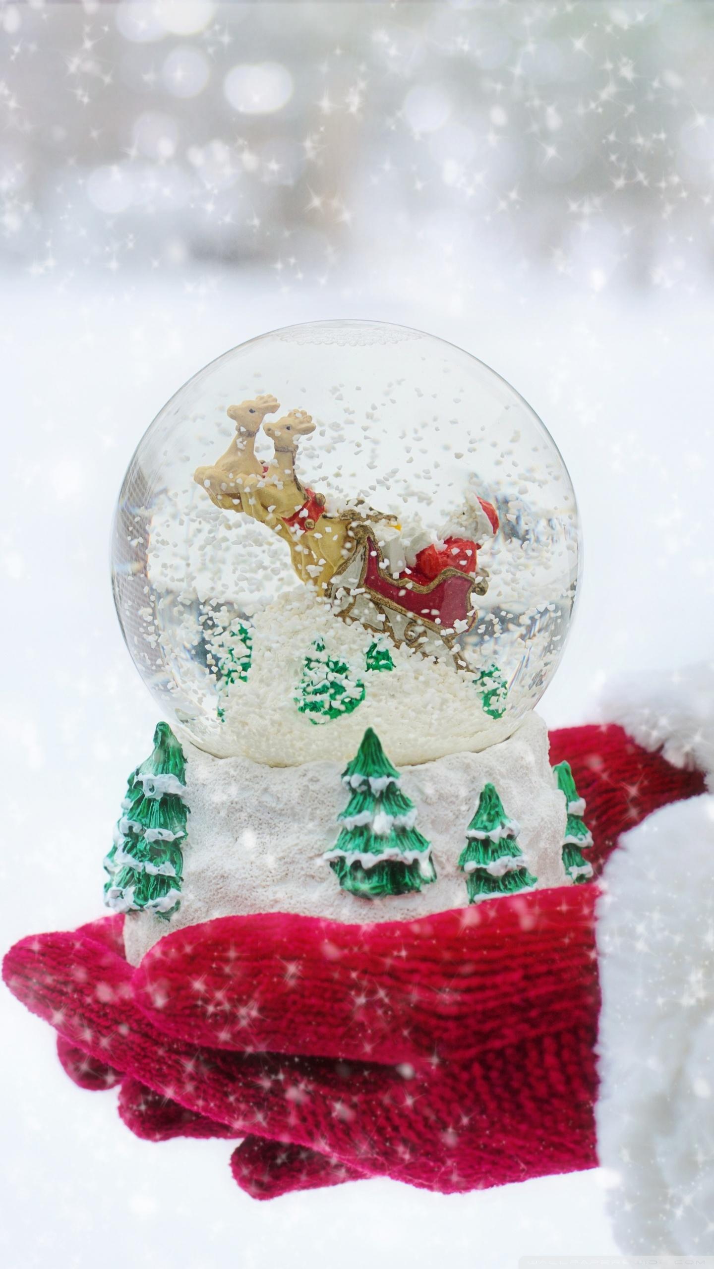 Christmas Snow Globes Wallpapers - Top Free Christmas Snow Globes