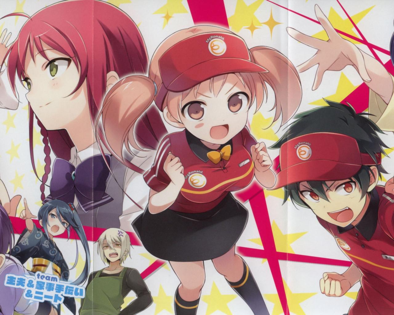 1280x1024 Free Download Hataraku Maou Sama Wallpaper Zerochan Anime Image Board [2409x1280] For Your Desktop, Mobile & Tablet. Explore Hataraku Maou Sama! Wallpaper. Hataraku Maou Sama! Wallpaper, Kokonoe Sama Wallpaper, Maid Sama