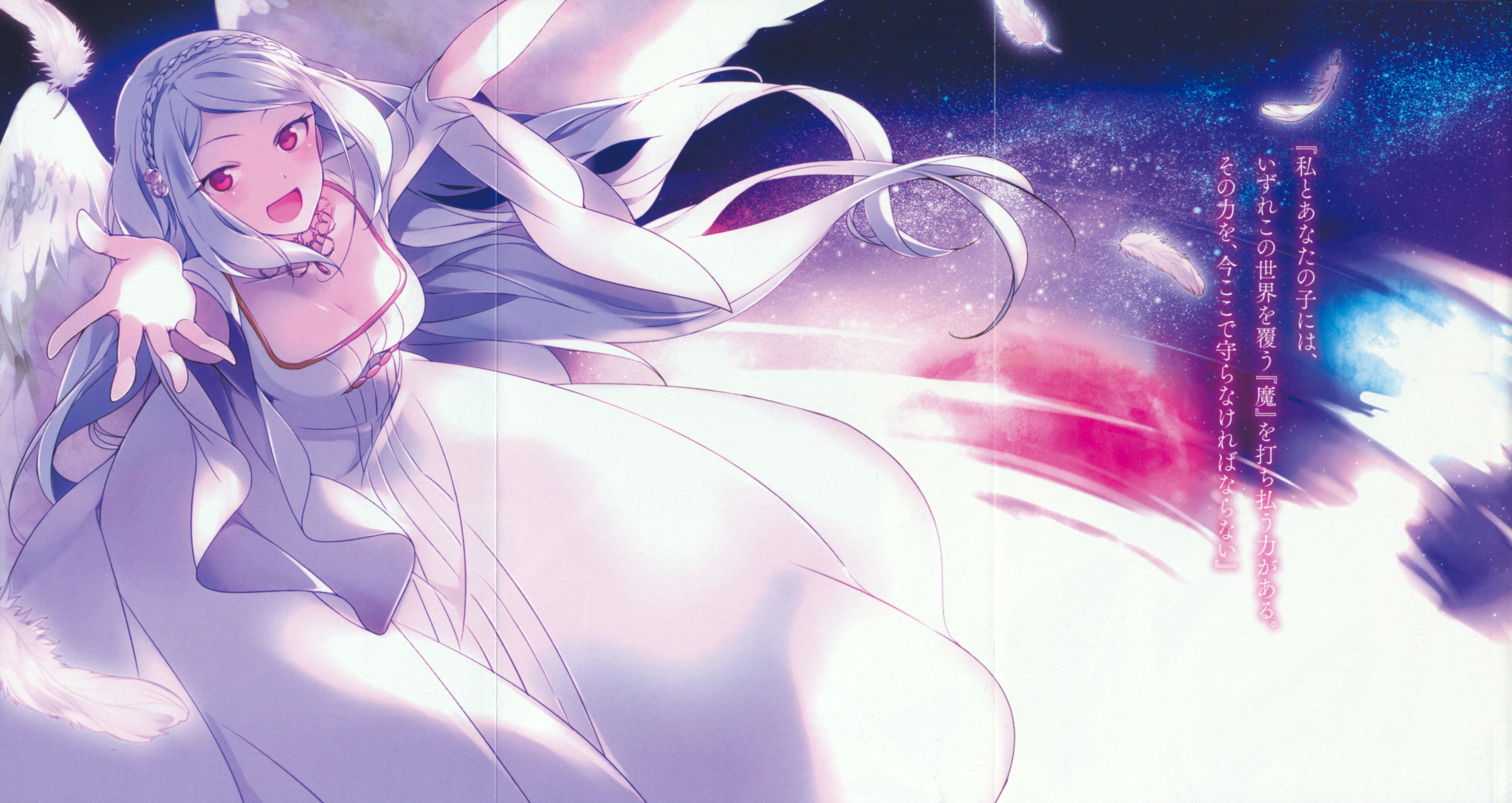 6622x3516 Hataraku Maou Sama! Wallpaper Anime Image Board