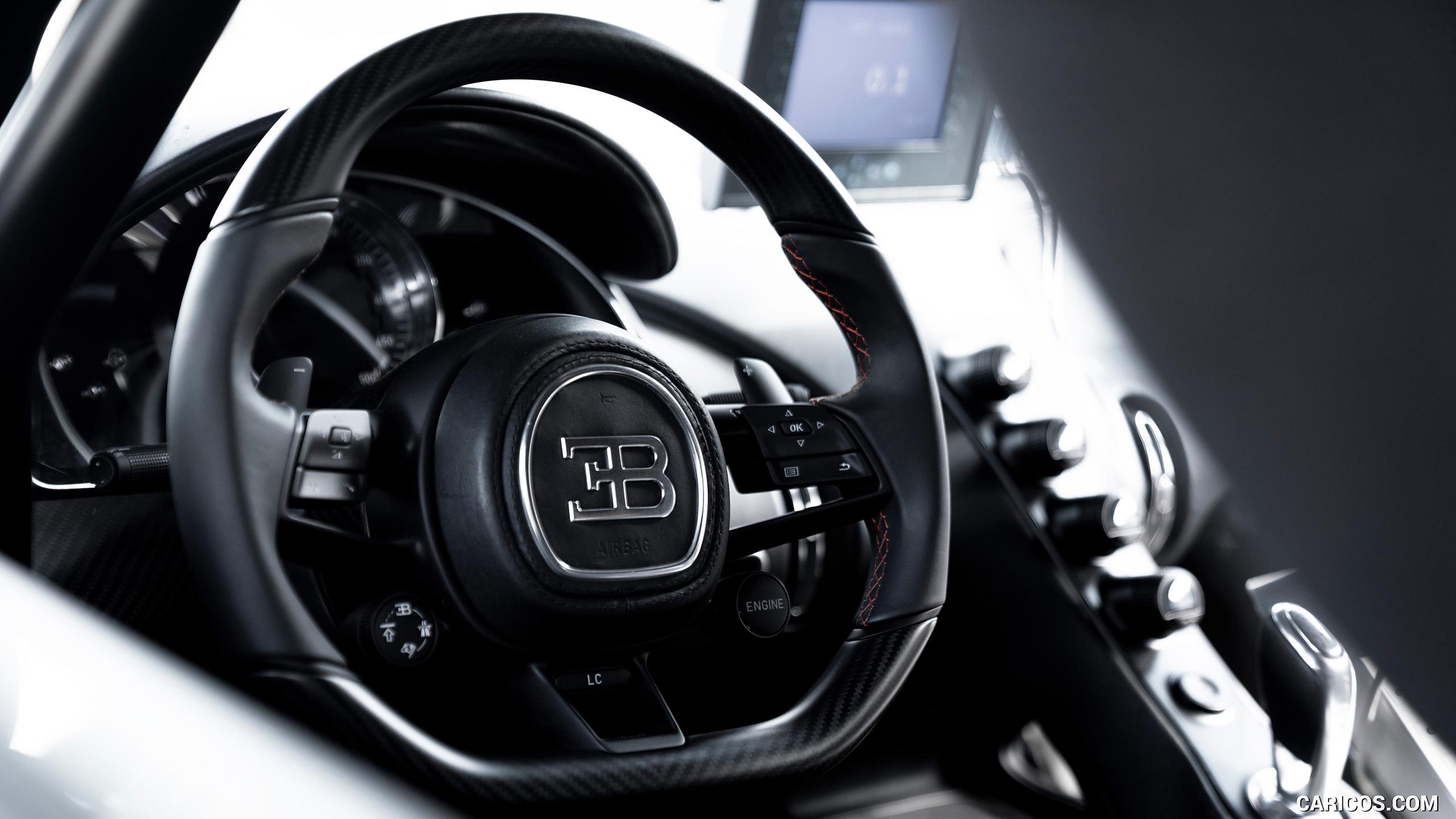 2560x1440 Bugatti Chiron Super Sport, Steering Wheel