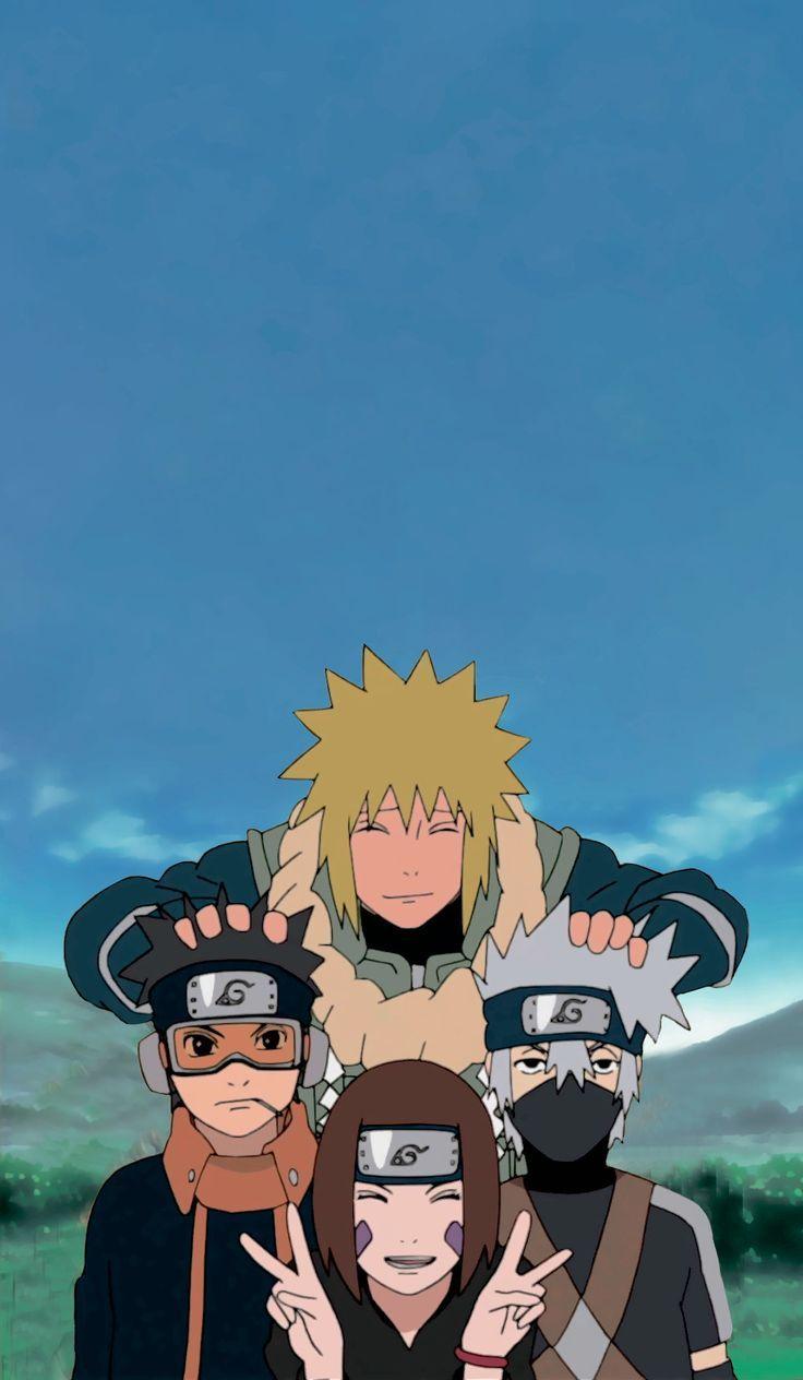 736x1264 iPhone Naruto Team 7 Wallpaper HD
