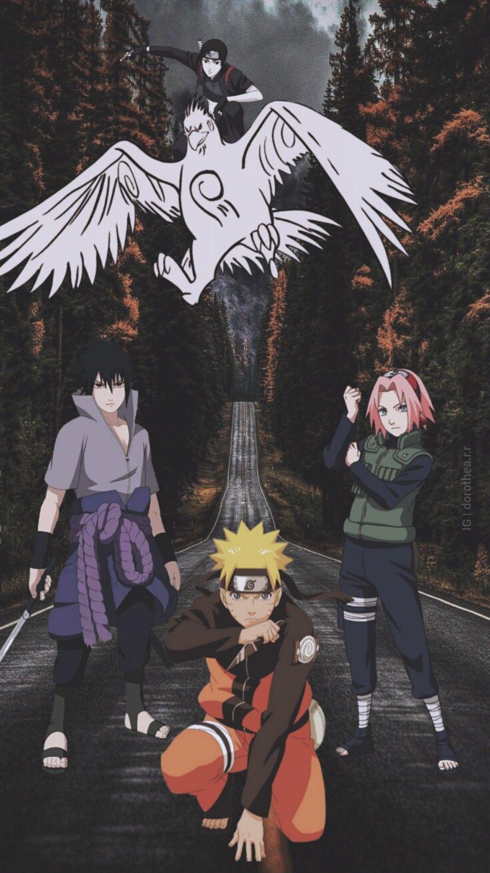 960x1710 Naruto team 7 wallpaper. Anime naruto, Naruto characters, Naruto picture