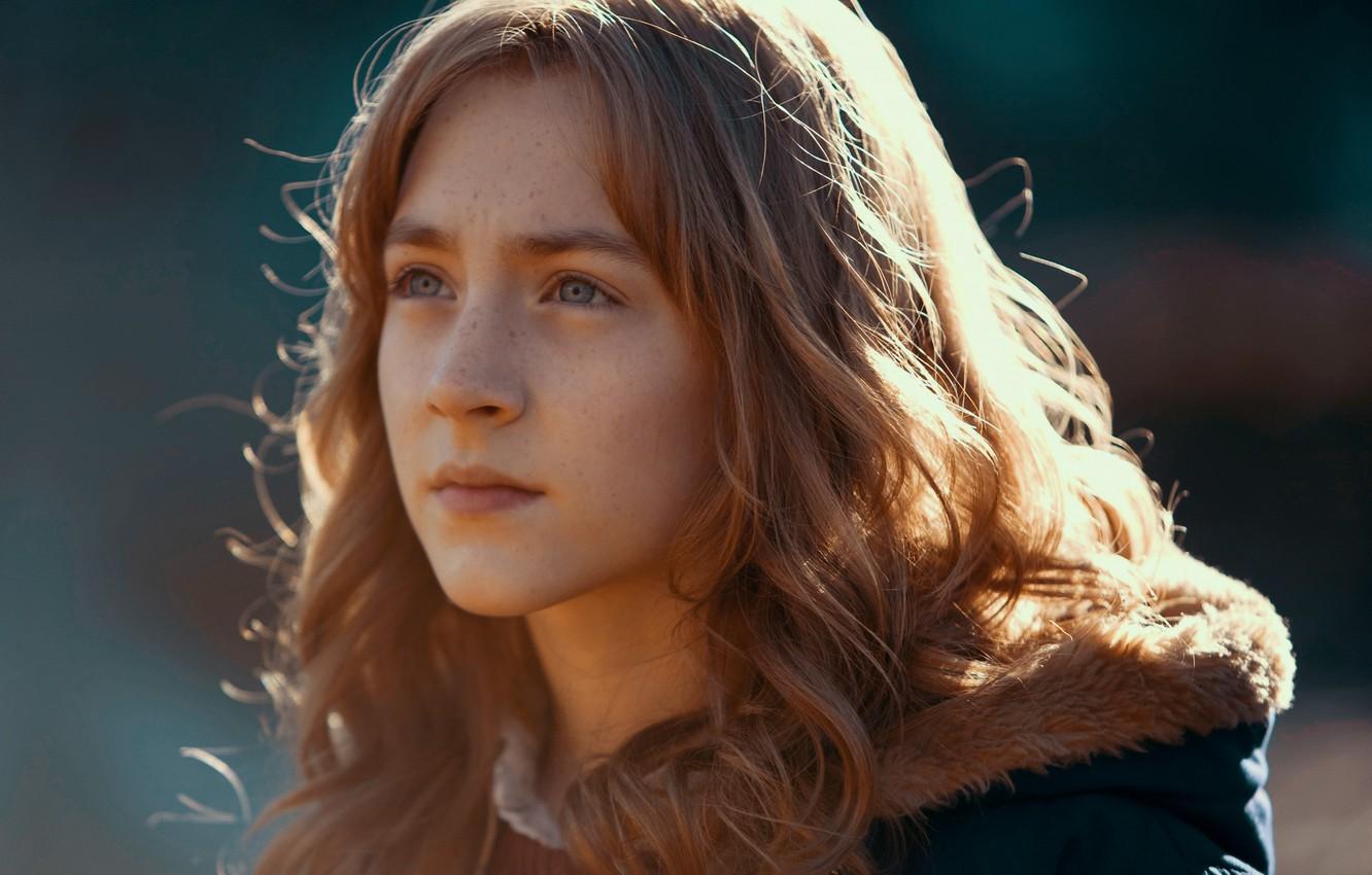 1332x850 Wallpaper eyes, look, girl, hair, actress, Saoirse Ronan, Saoirse Ronan, The lovely bones, The Lovely Bones image for desktop, section фильмы