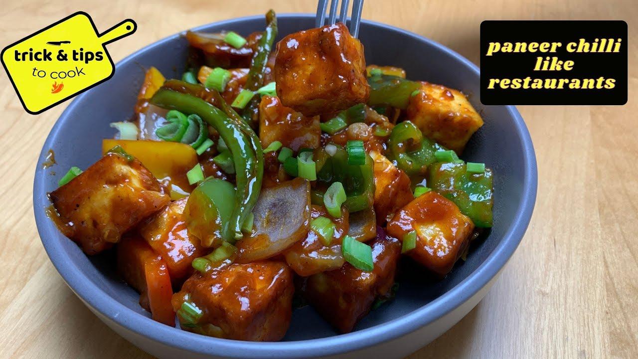 1280x720 Chilli Paneer. Chilli Paneer Dry. Restaurant Style Chilli Paneer. ​ #TrickTipsToCook