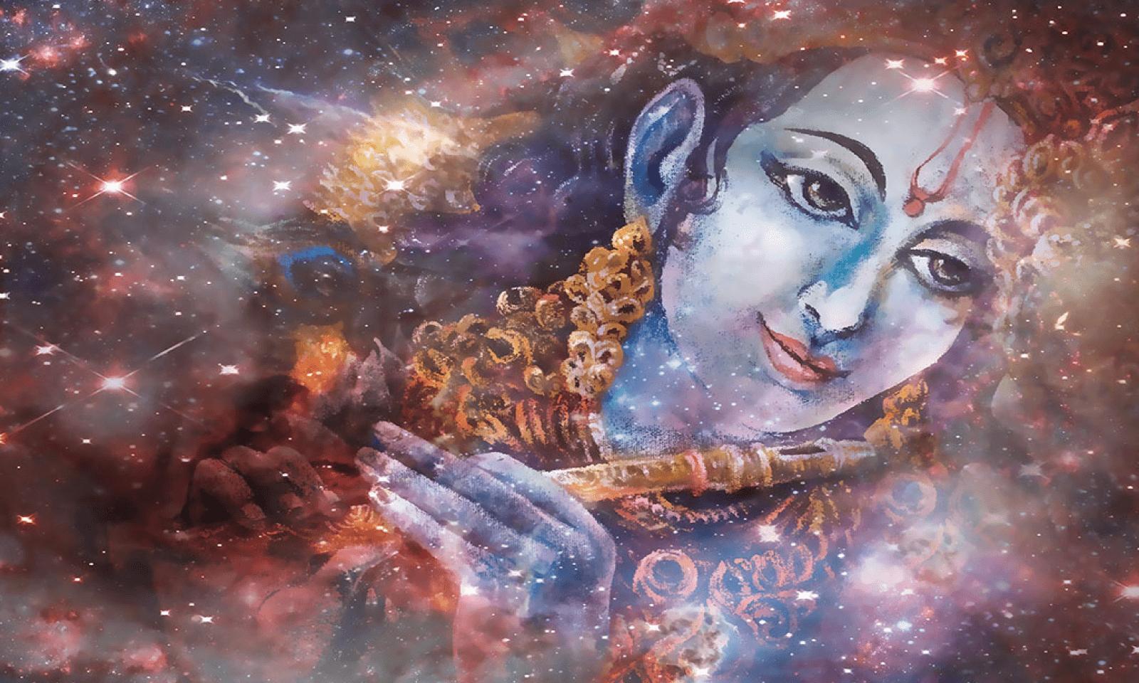 1600x960 Lord Krishna 4K Wallpaper for Android