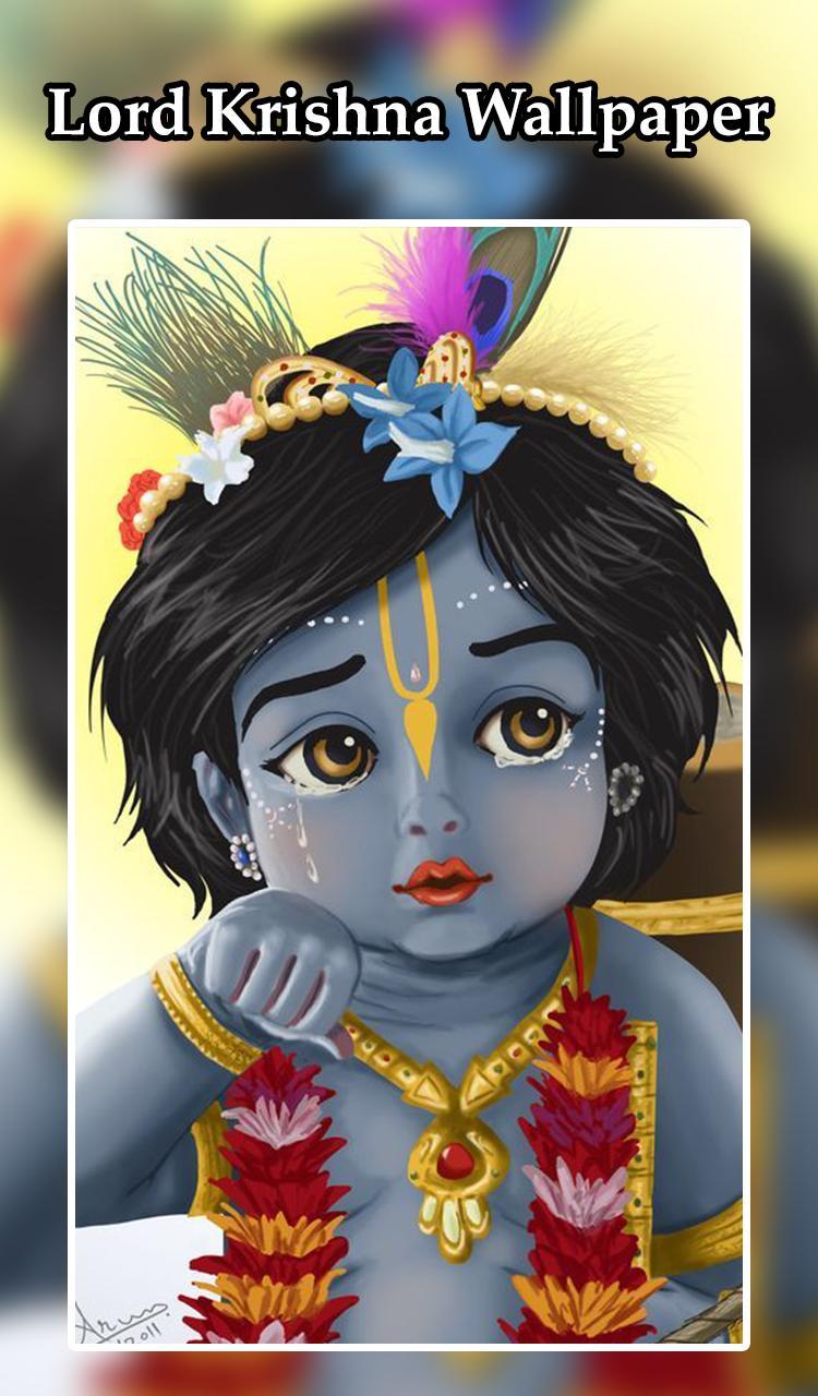 750x1280 4K Krishna Wallpaper for Android