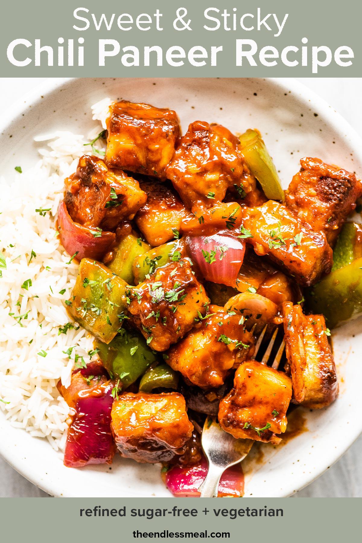1200x1798 Sweet Chili Paneer (super easy recipe!) Endless Meal®