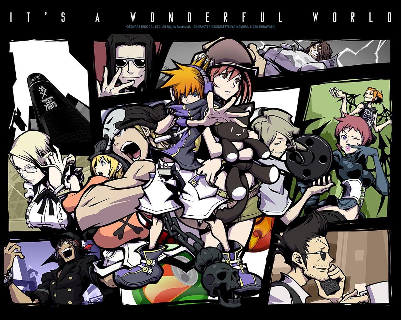 1280x1024 The World Ends With You Wallpaper