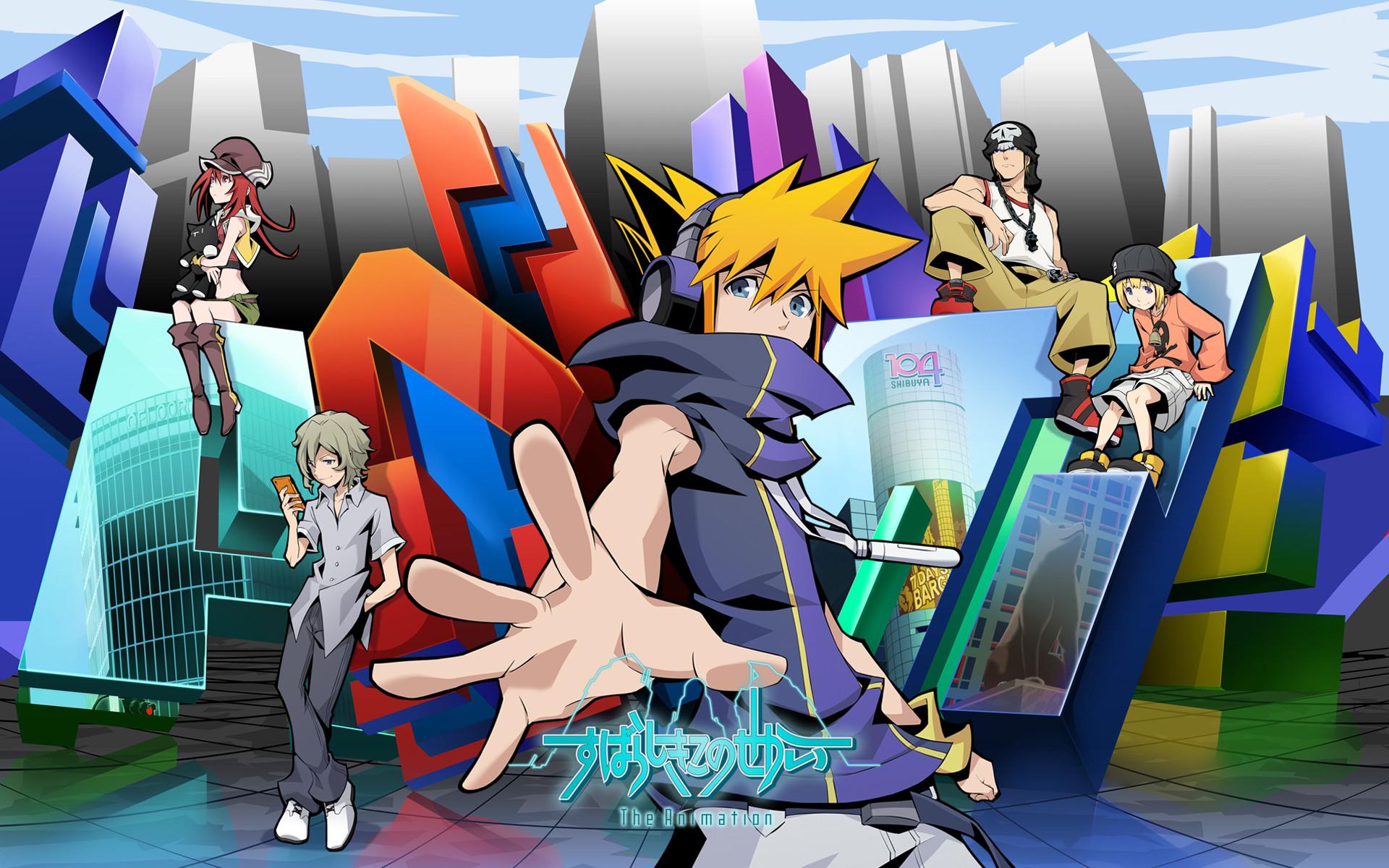 1920x1200 Twewy Anime Promo V1 1920x1200 With Monocle