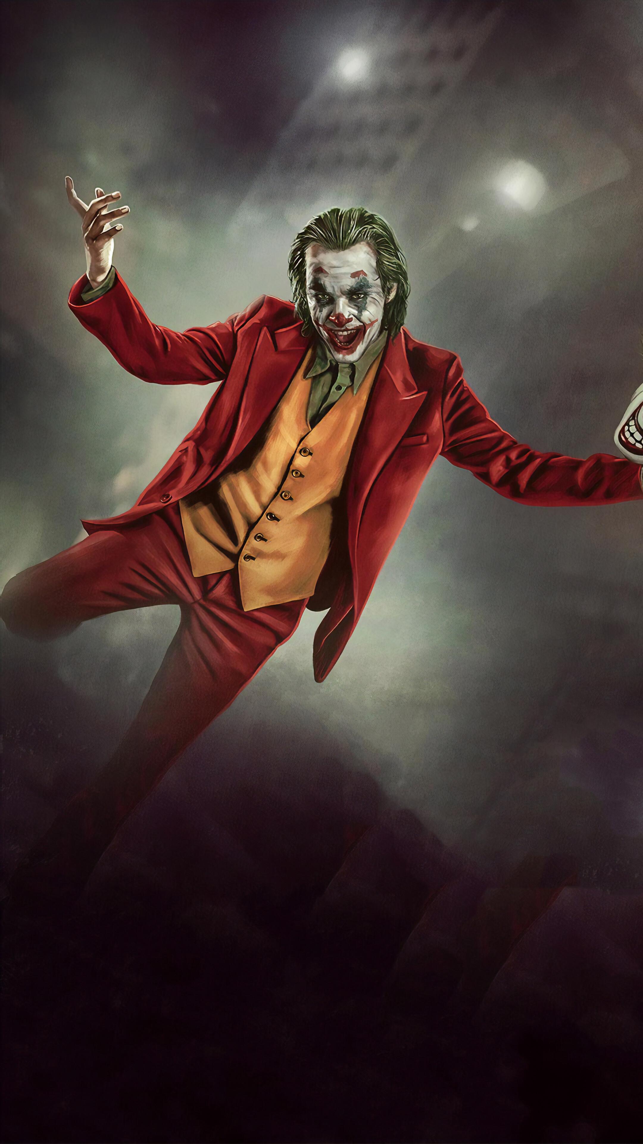 2160x3840 Joker, Smile, Mask, Movie, Joaquin Phoenix, 4K phone HD Wallpaper, Image, Background, Photo and Picture HD Wallpaper