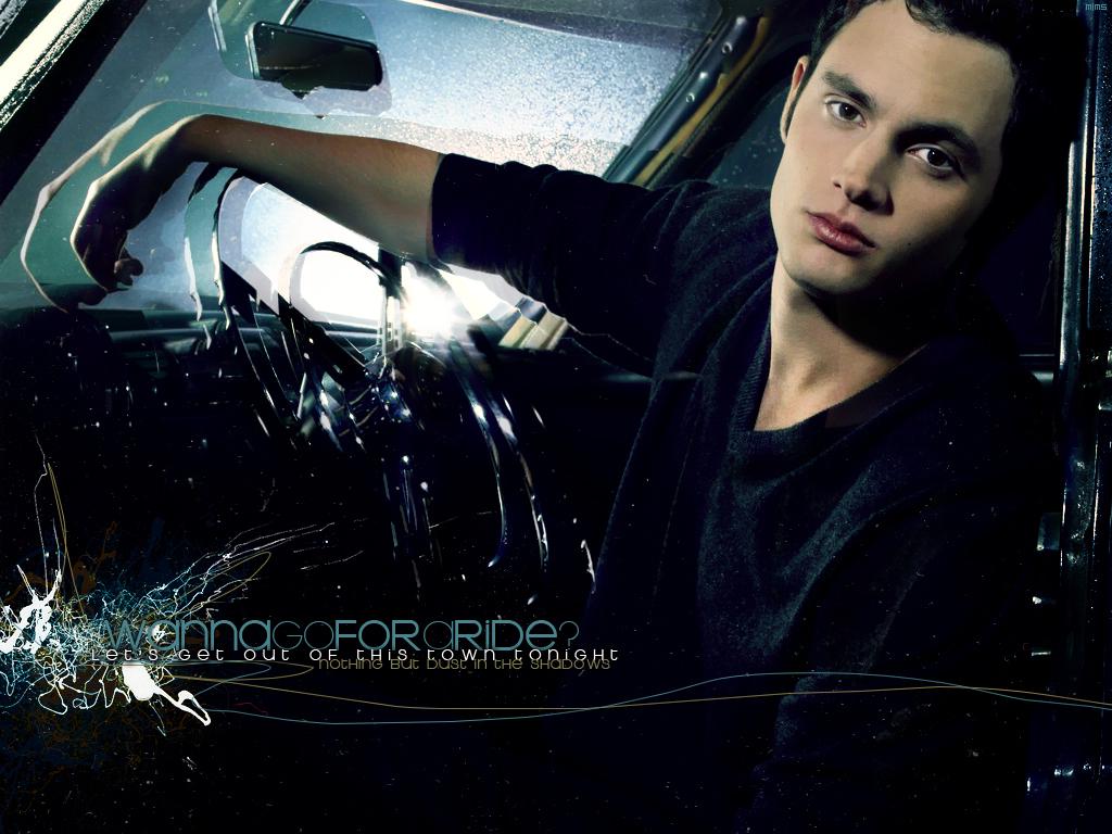 1024x768 Penn Badgley Wallpaper