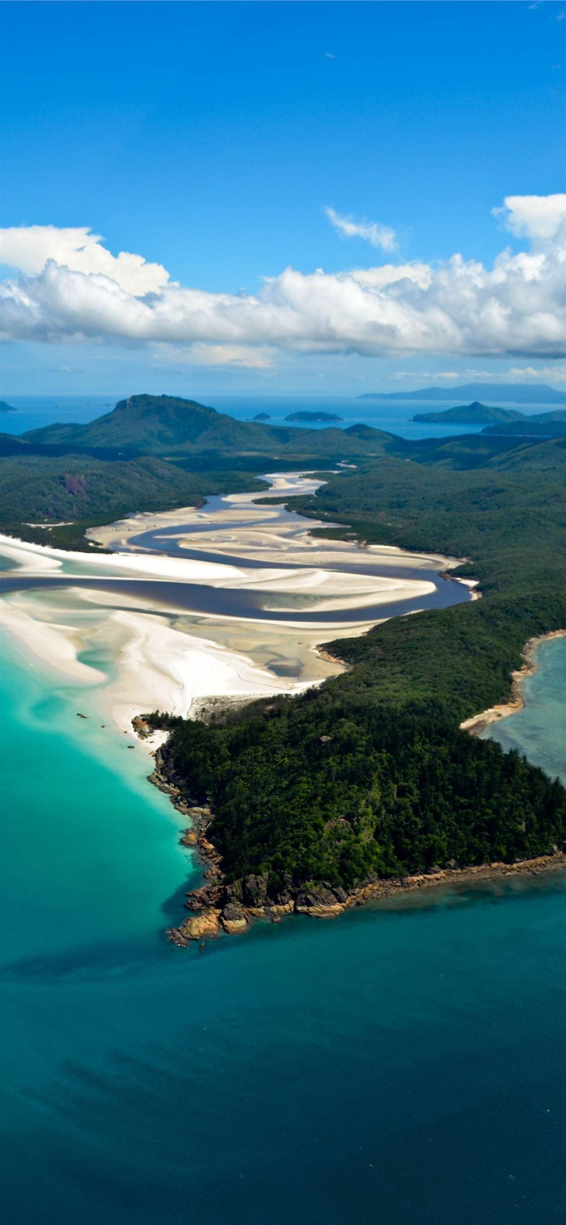 1125x2436 Best Whitsunday island iPhone 11 HD Wallpaper