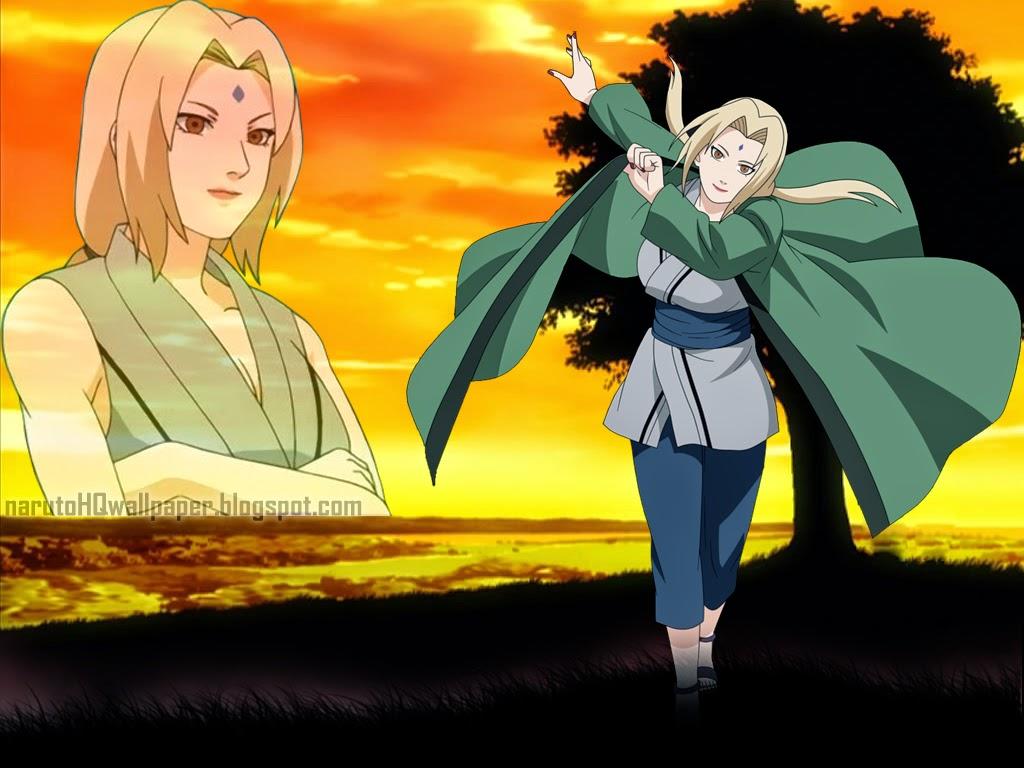 1024x768 Naruto Shippuden Wallpaper: Tsunade : The Godaime Hokage