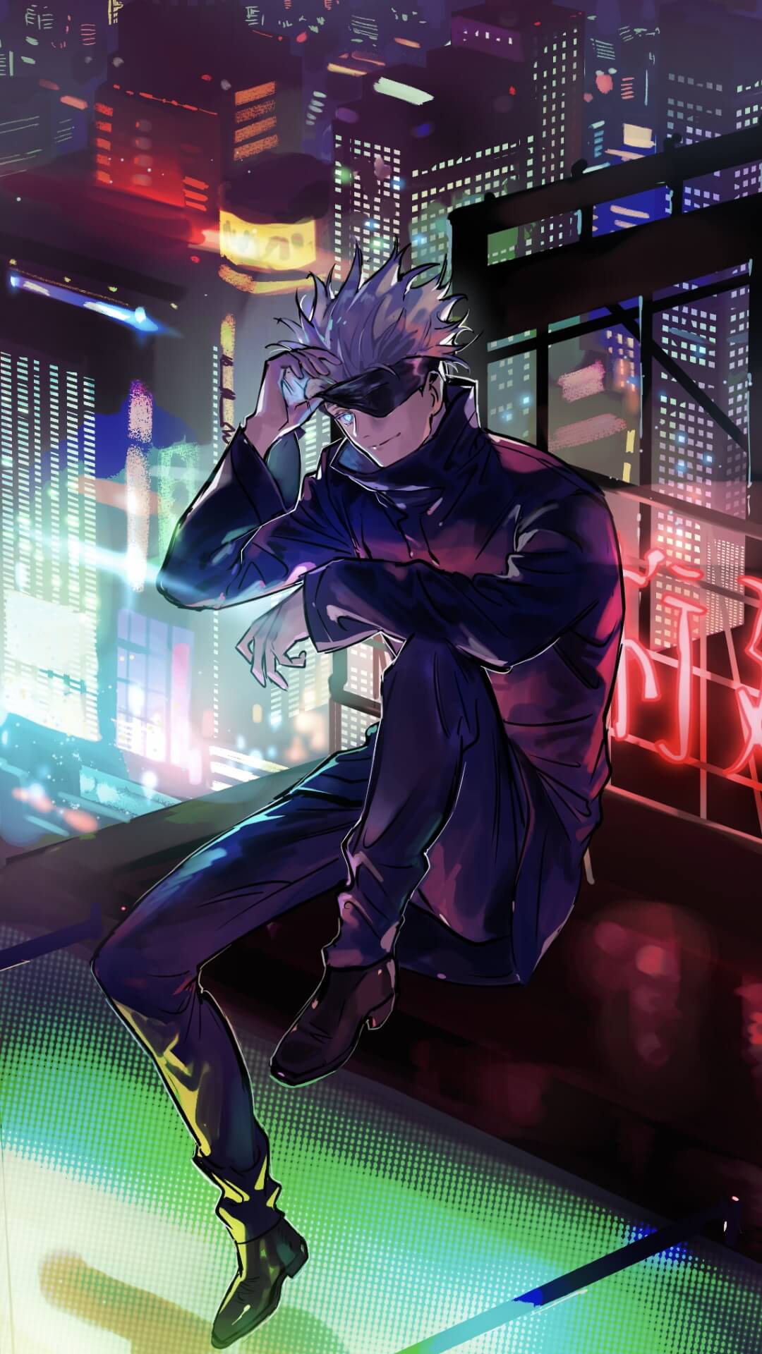 1080x1920 Jujutsu Kaisen Satoru Gojo.iPhone 7 Plus wallpaper 1080×1920