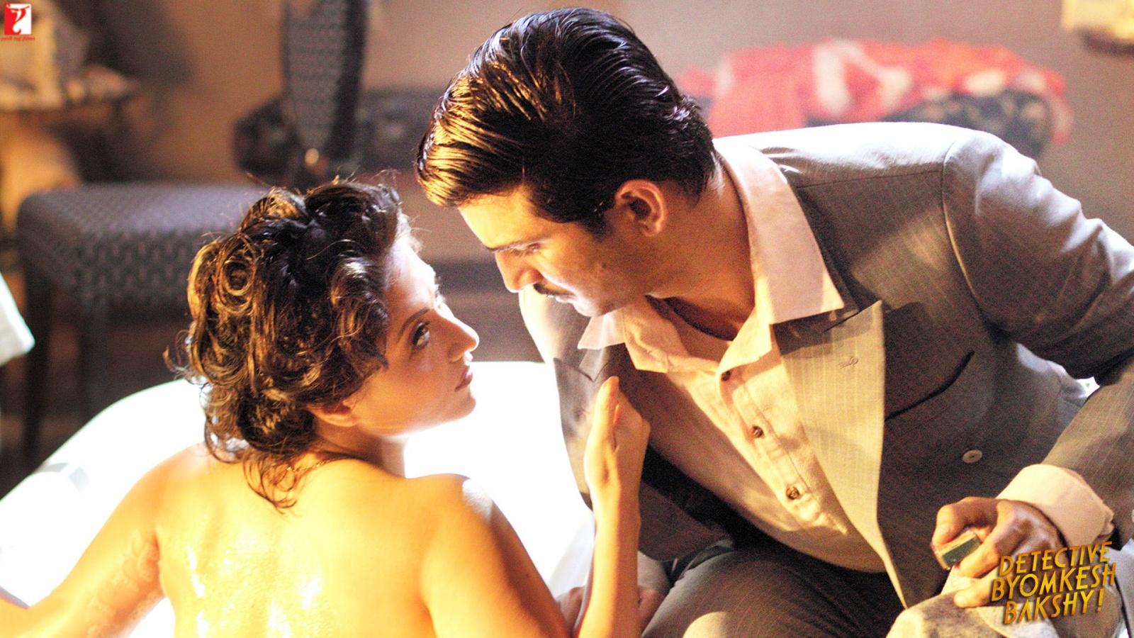 1600x900 Swastika And Sushant In Detective Byomkesh Bakshy Wallpaper