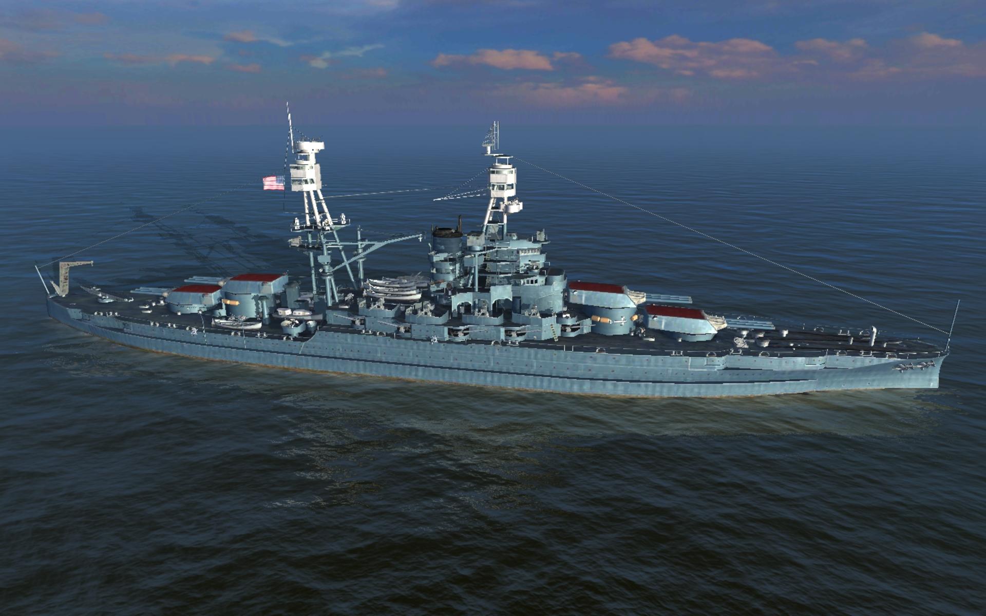 1920x1200 Arizona. World of Warships Blitz