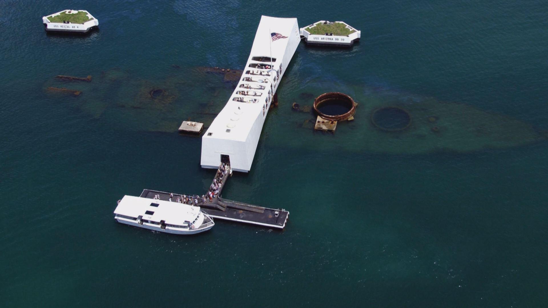 1920x1080 3 D Model Of USS Arizona In The