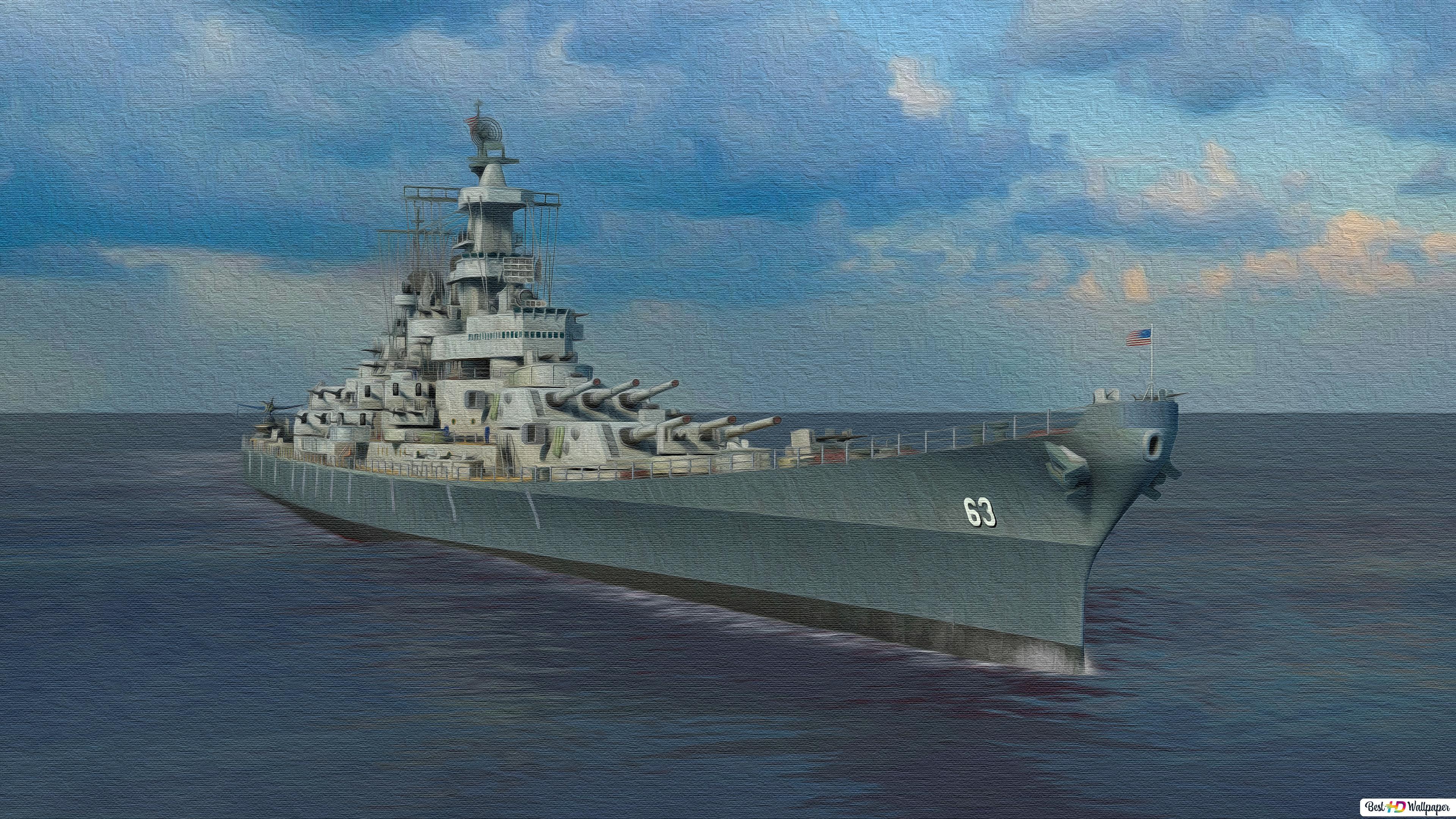 3840x2160 USS Missouri BB 63 HD Wallpaper Download