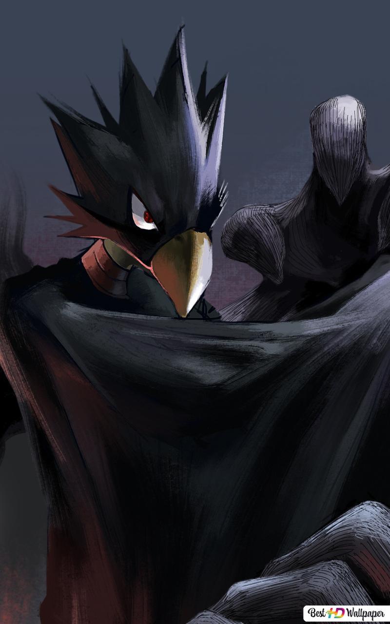800x1280 My Hero Academia Tokoyami Jet Black Hero HD Wallpaper Download Hero Academia Wallpaper