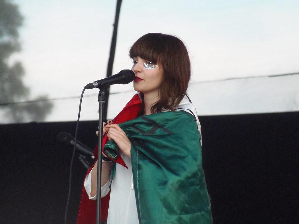 1024x768 CHVRCHES Corona Capital Festival. Lauren Mayberry Autódro