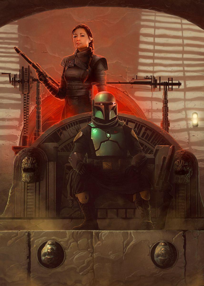 857x1200 The Book Of Boba Fett' Poster