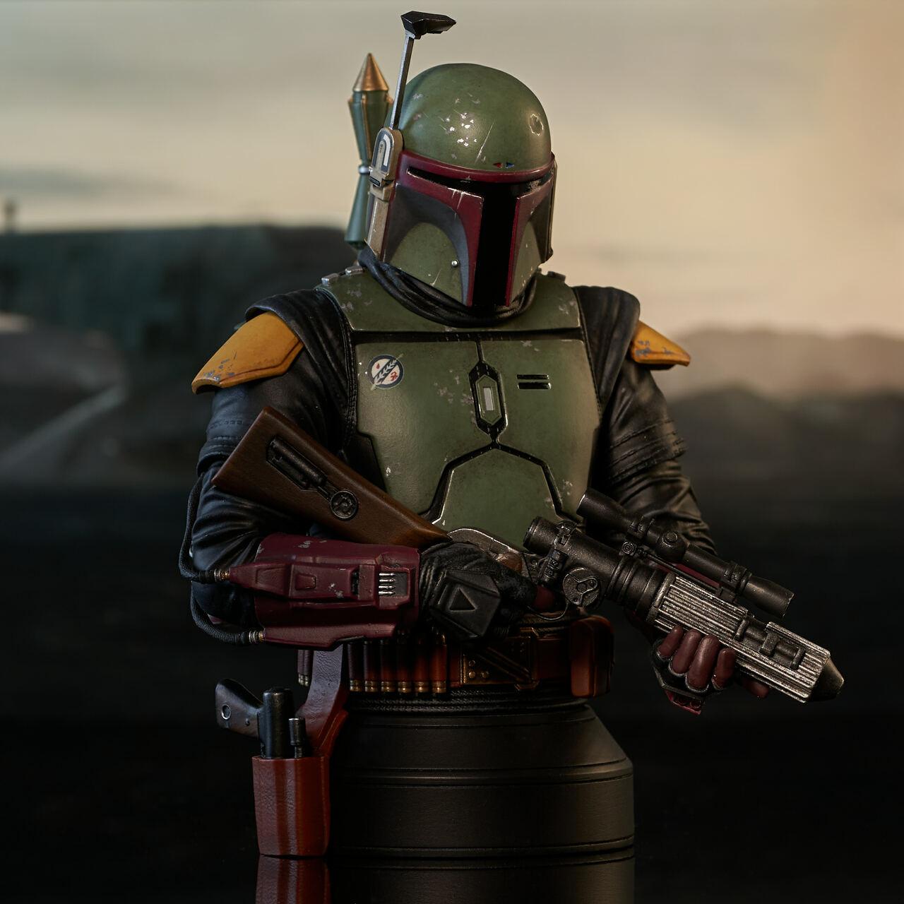1280x1280 Star Wars: The Book of Boba Fett™ Fett Mini Bust Giant Ltd