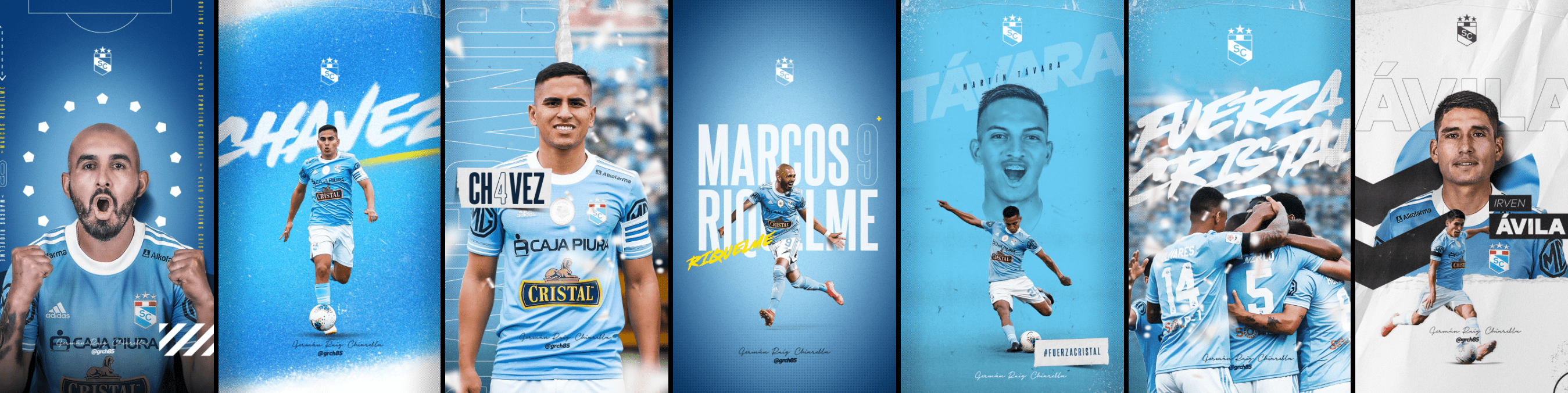 2698x676 Sporting Cristal Projects. Photo, videos, logos, illustrations and branding