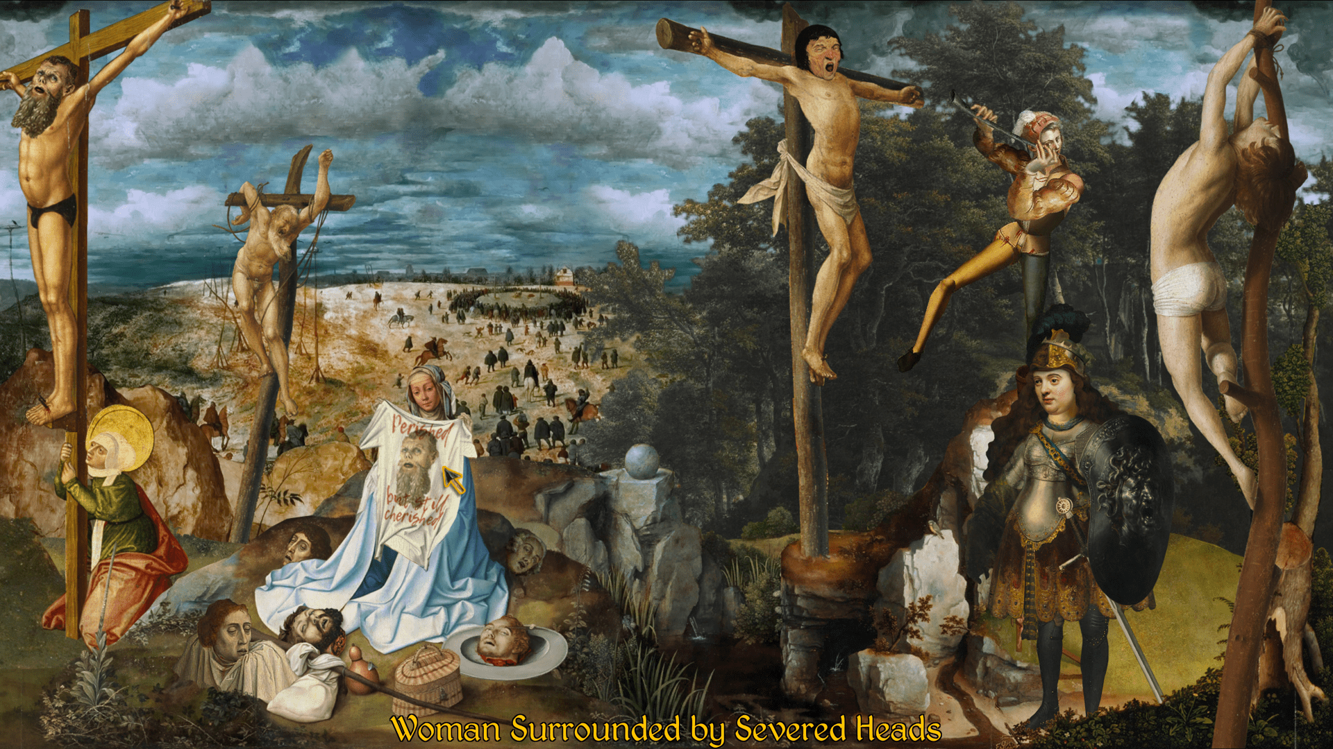 1920x1080 The Procession To Calvary : Image Du Jeu Sur PC, Android, IPhone IPod Touch, PlayStation Nintendo Switch Et Xbox One