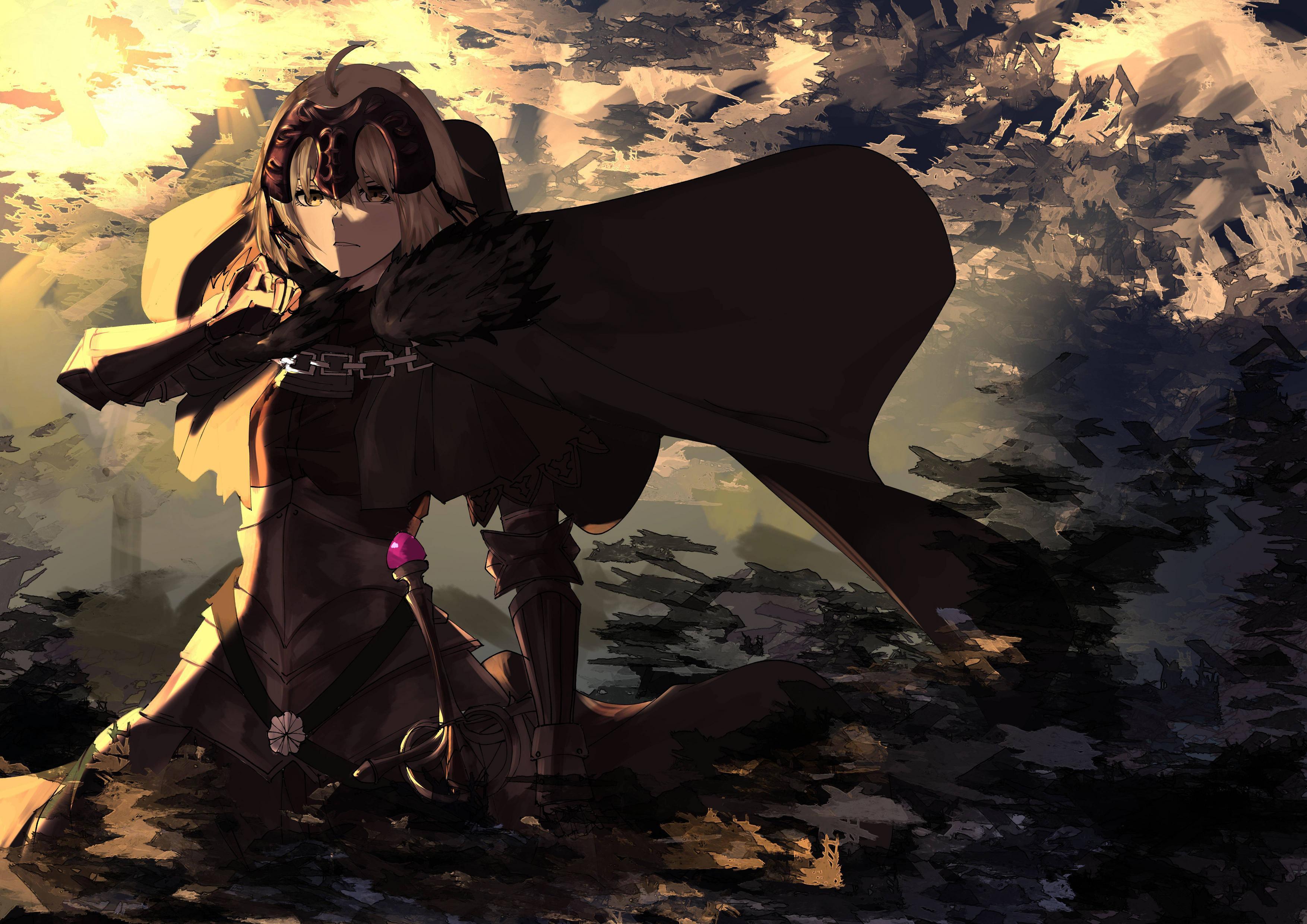3508x2481 Jeanne d'Arc Alter 4K 8K Wallpaper, HD Anime 4K Wallpaper, Image, Photo and Background