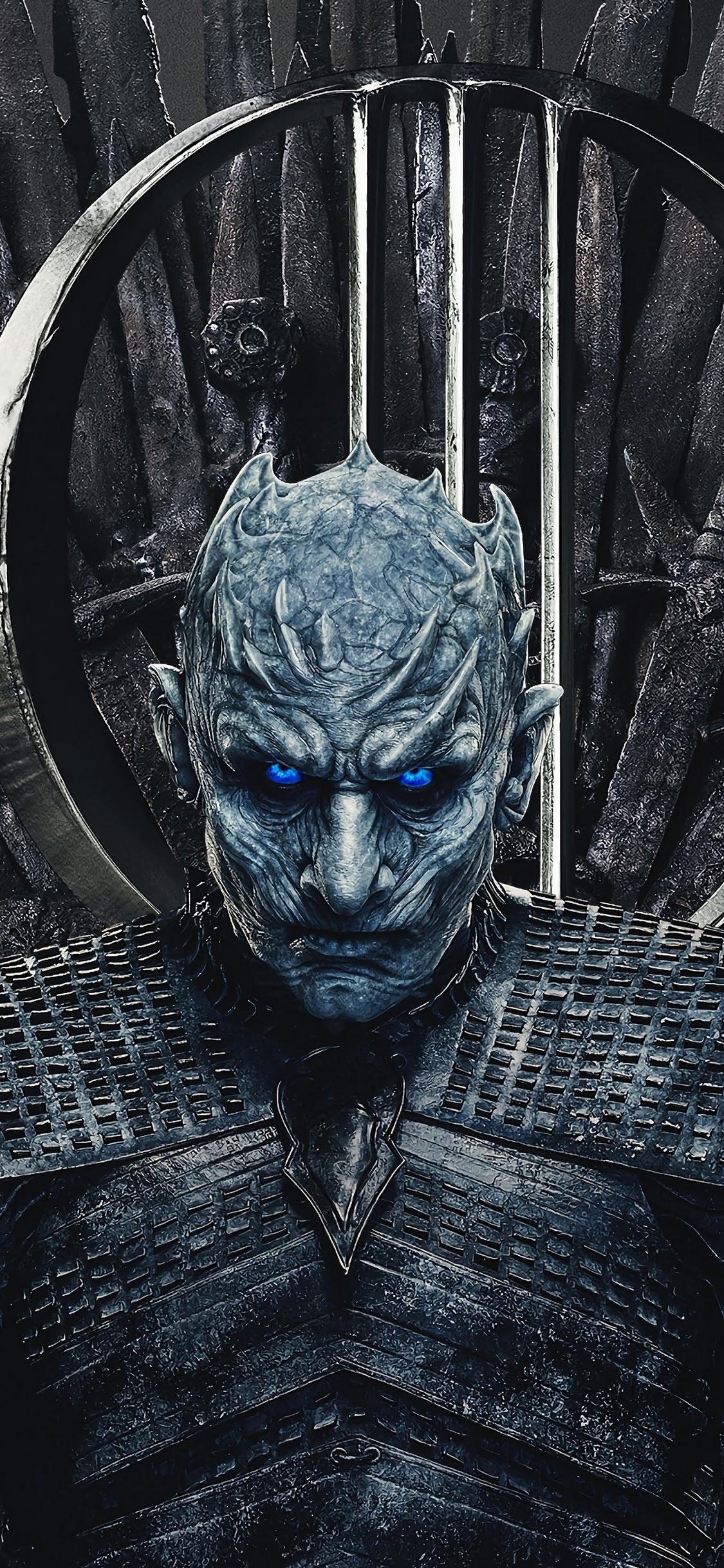 1125x2436 Night King, Game Of Thrones, Season 4k, King Wallpaper Mobile