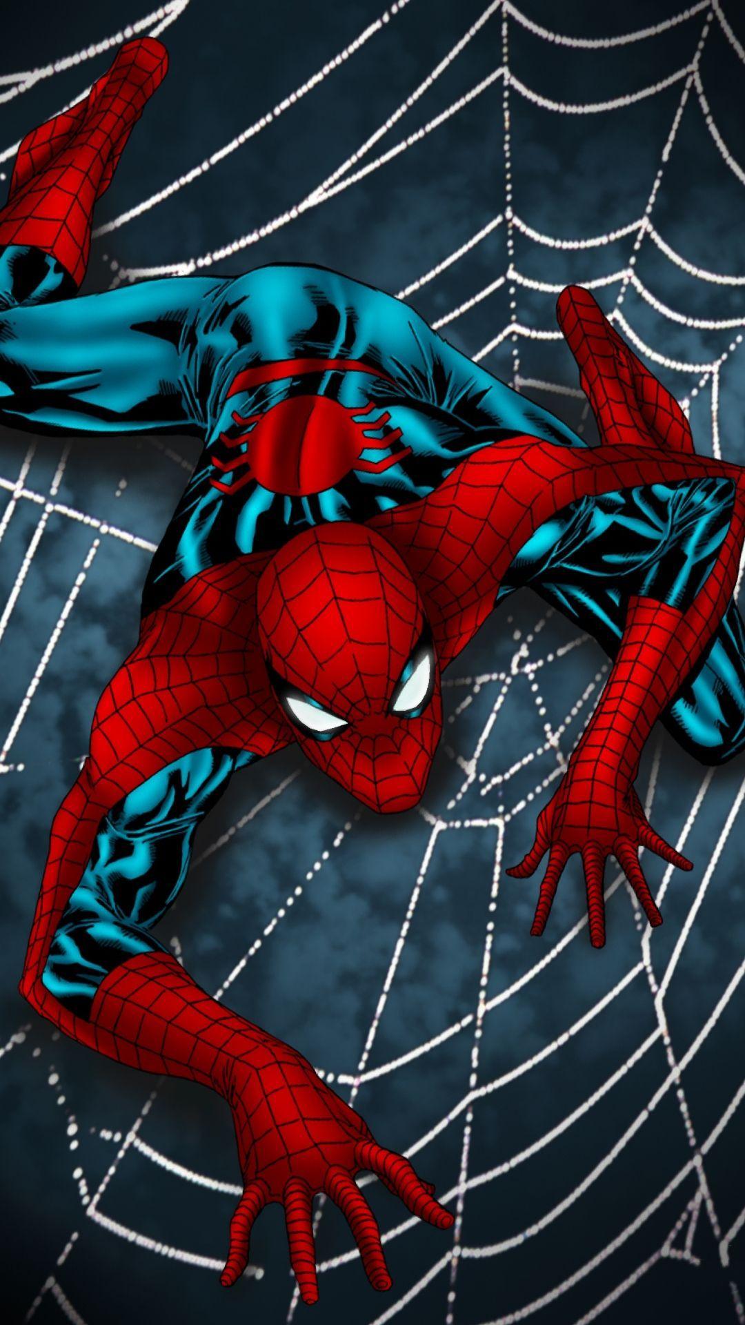 1080x1920 Classic Spider Man Wallpaper