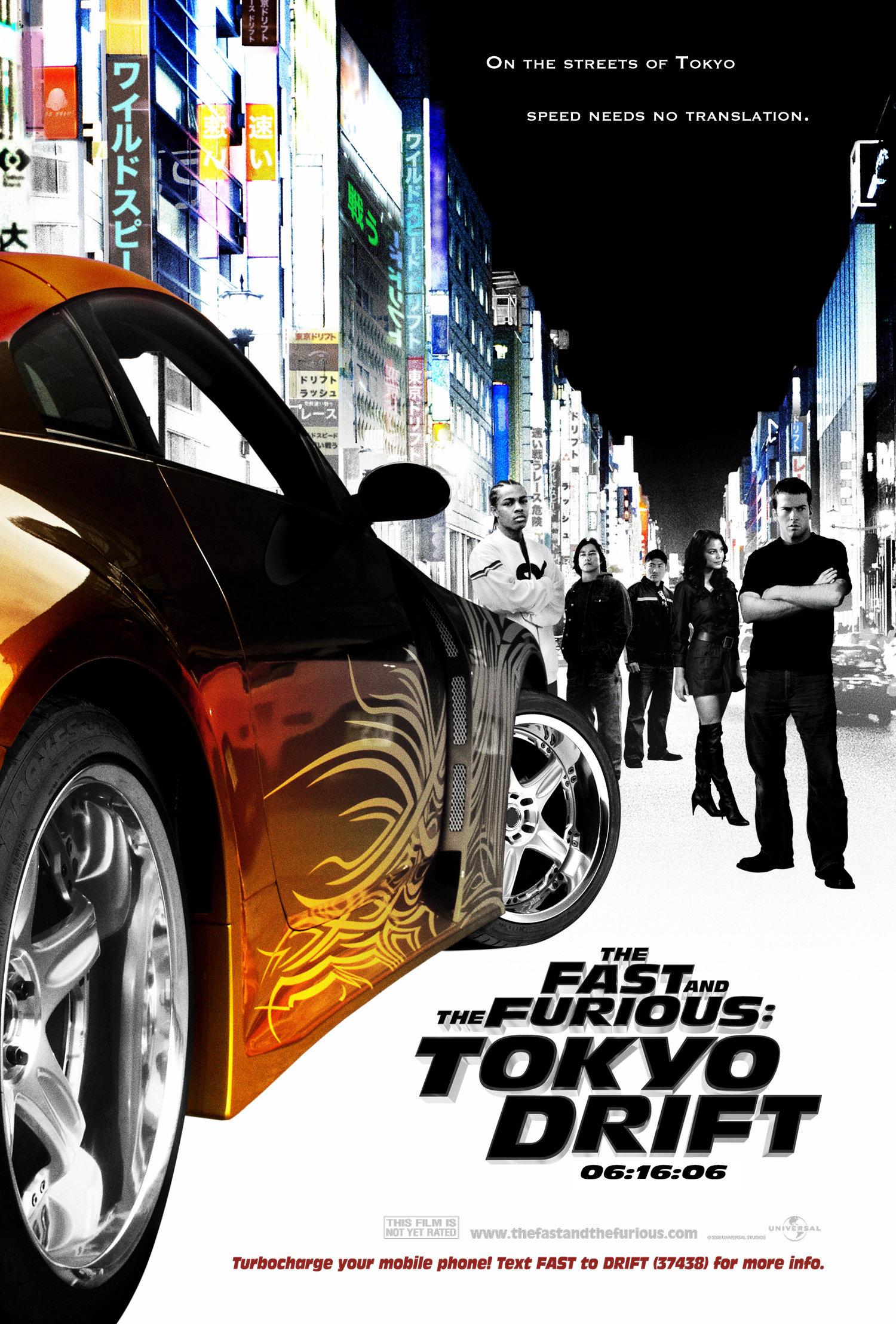 1500x2216 Fast and the Furious: Tokyo Drift Japanese Way (Video 2006)