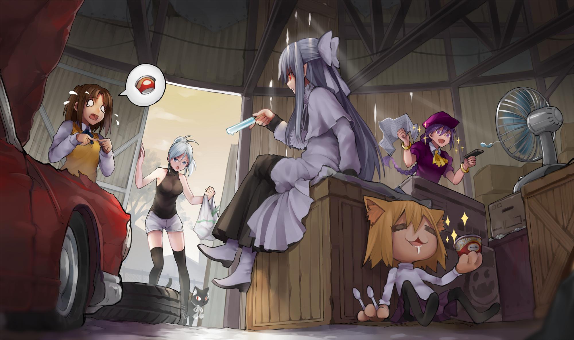 2000x1187 Melty Blood Wallpaper Anime Image Board