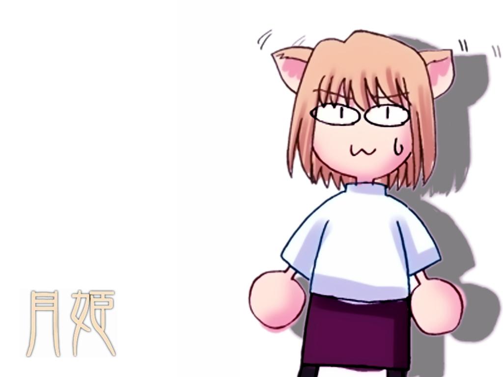 1024x768 Neco Arc (tsukihime)
