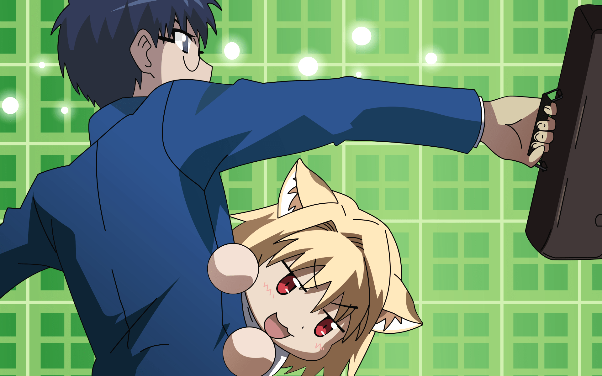 1920x1200 Neco Arc + Shiki. StrayWolf's NEST