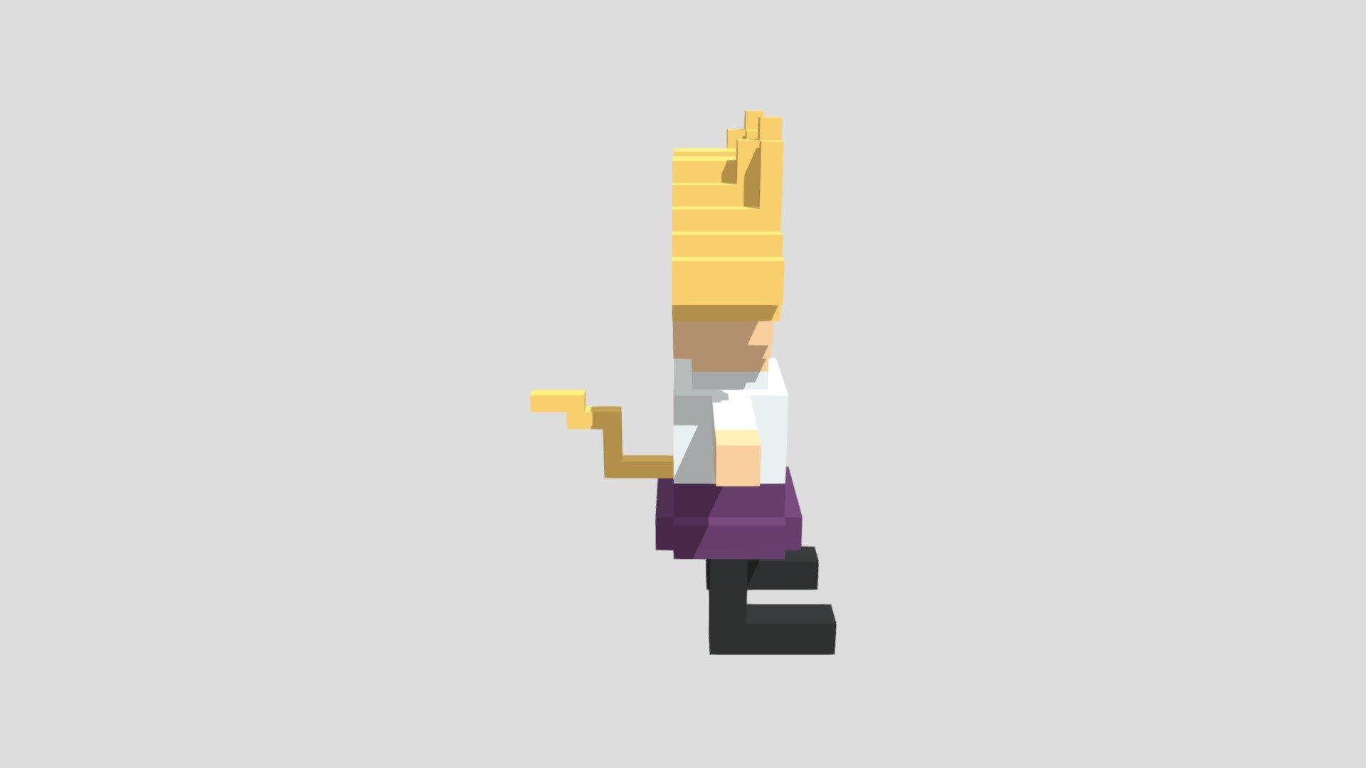 1920x1080 Neco Arc Voxel version Free 3D model by javiernilo2 [35065c4]
