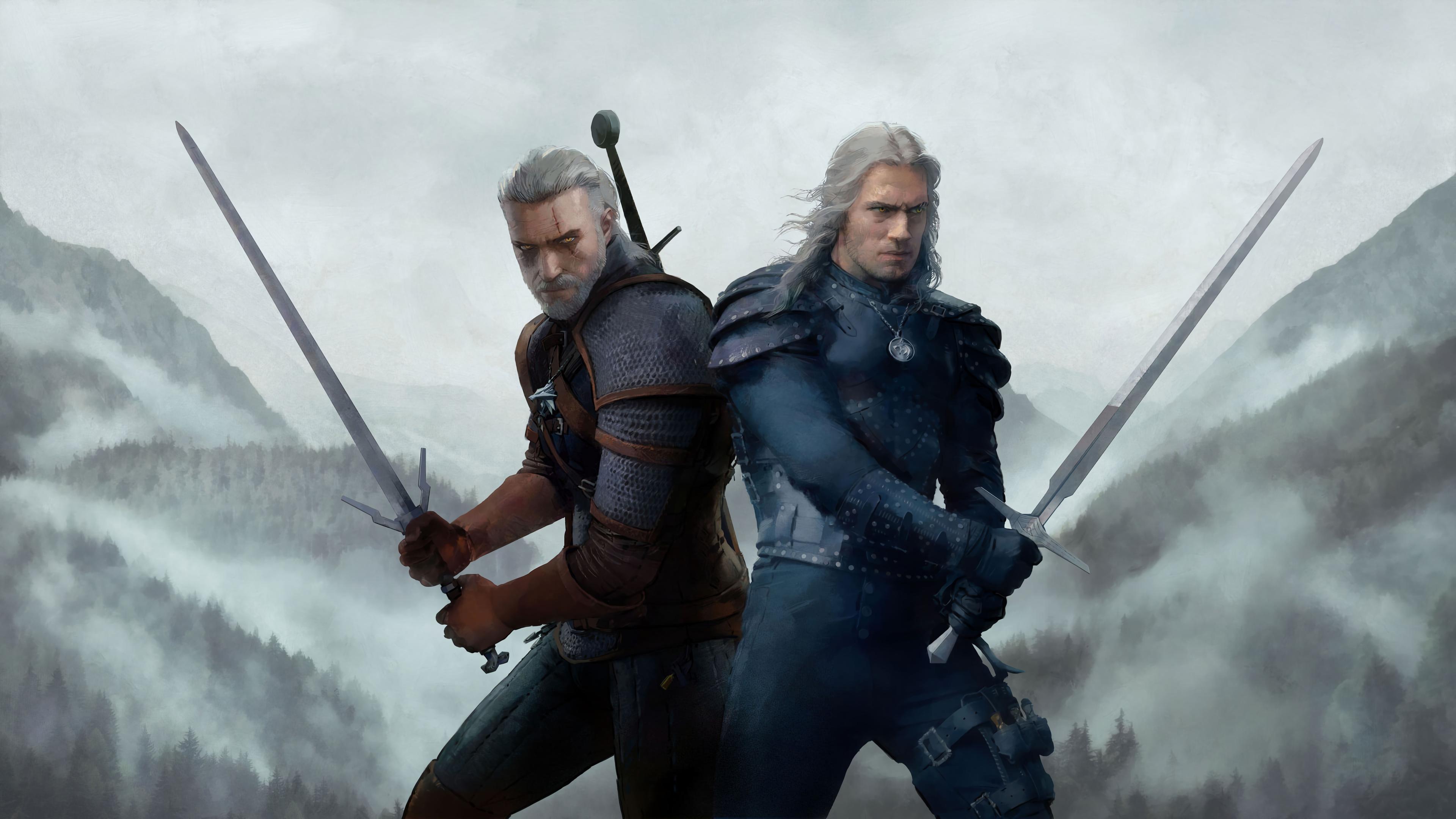 3840x2160 Textless Witchercon Wallpaper