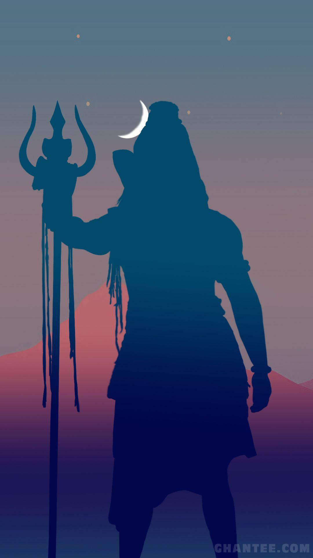 Lord shiva orange phone  full  Ghantee Siba HD phone wallpaper  Pxfuel