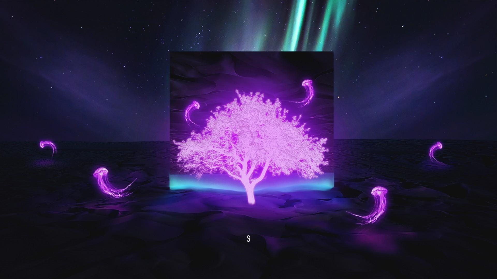 1920x1080 Glow in the Dark Wallpaper