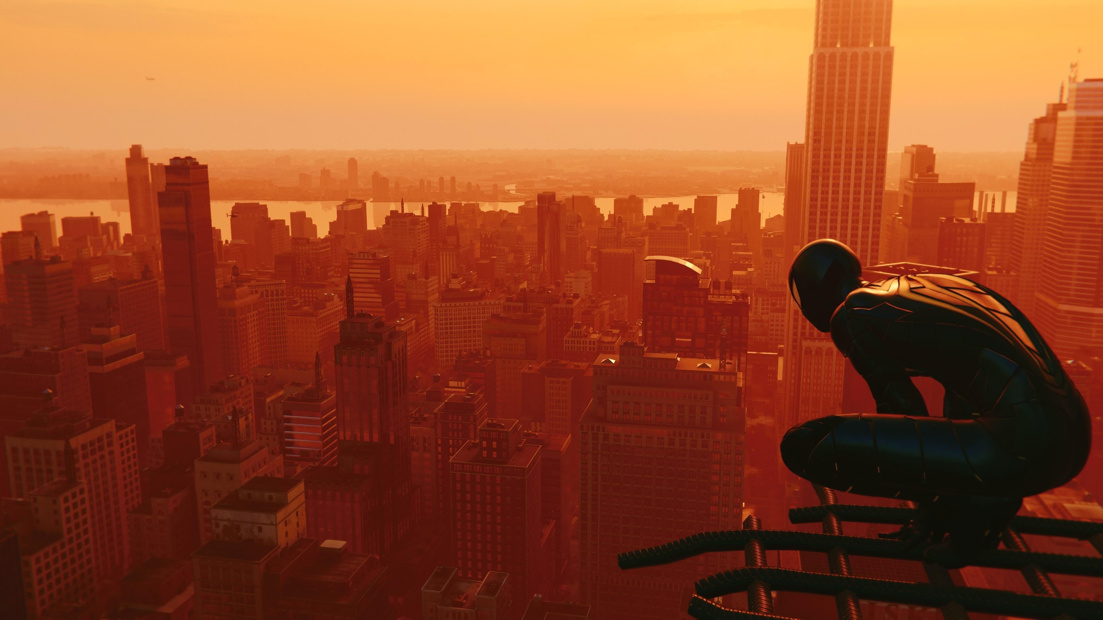 3840x2160 Spiderman Over The City Wallpaper, HD Superheroes Wallpaper, 4k Wallpaper, Image, Background, Photos and Picture
