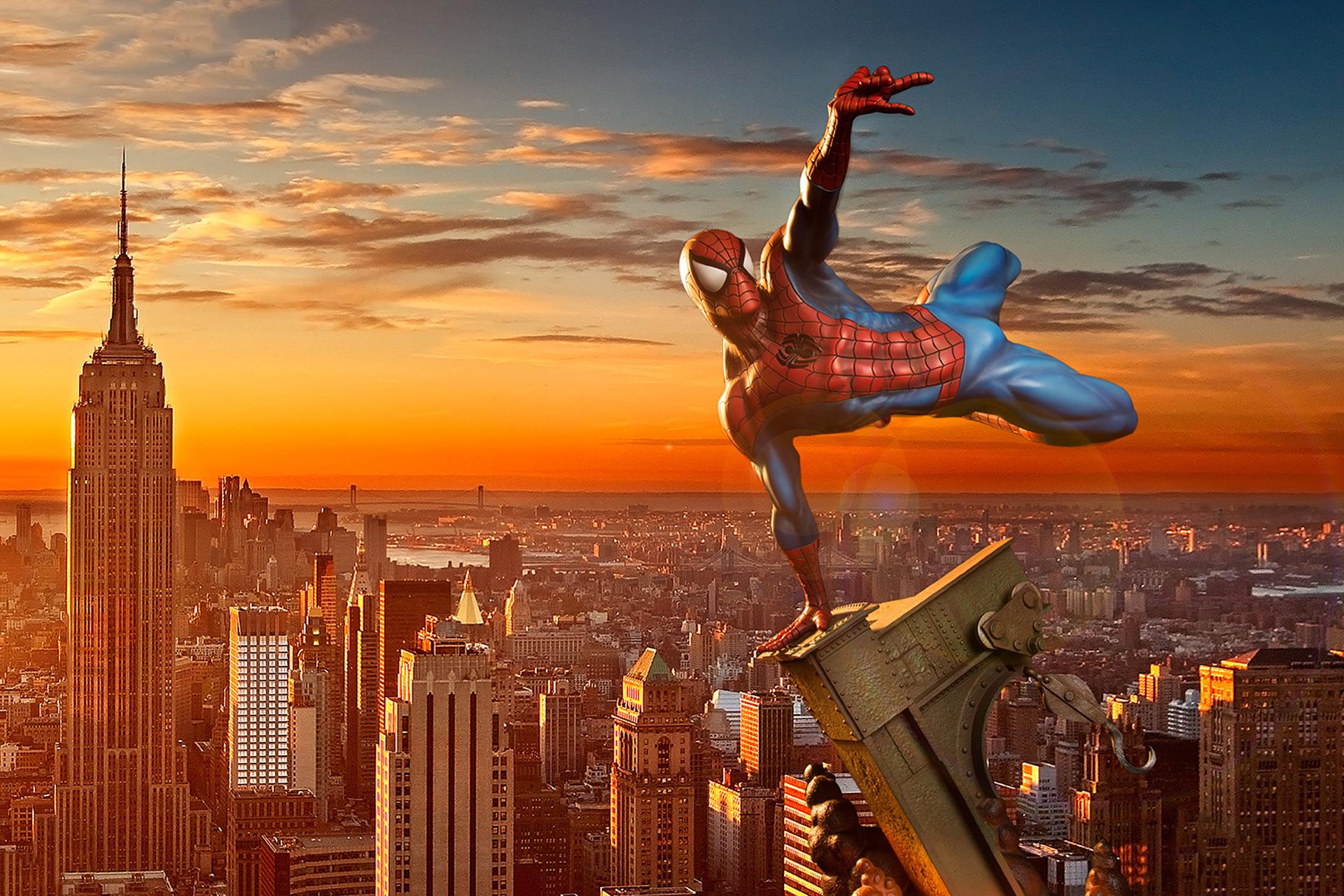 1920x1280 Spiderman In New York City Wallpaper, HD Superheroes Wallpaper, 4k Wallpaper, Image, Background, Photos and Picture