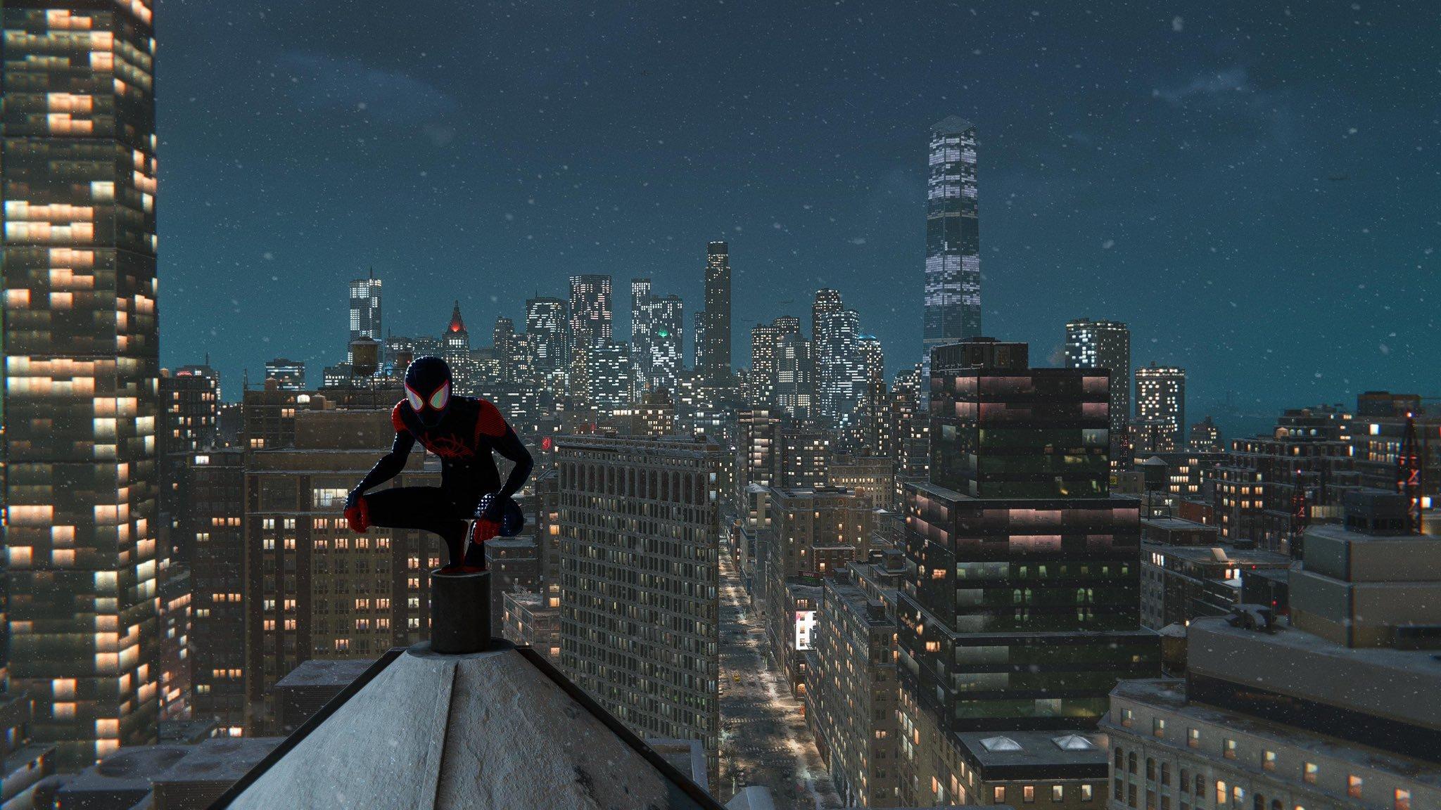 2048x1152 Miles Morales Video Game HD Wallpaper