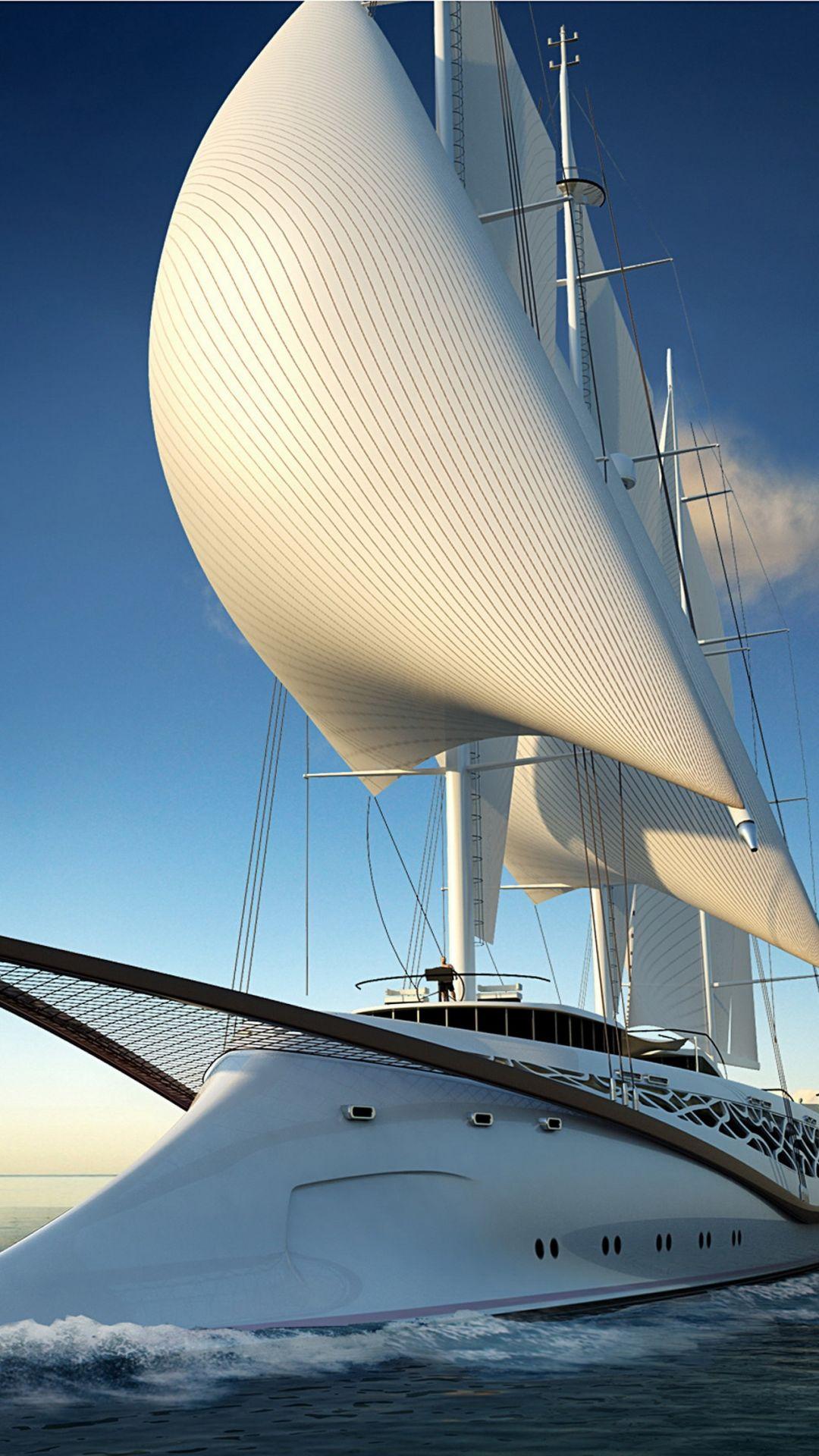 1080x1920 Luxury Yacht Wallpaper for IPhone 6S /7 /8 [Retina HD]