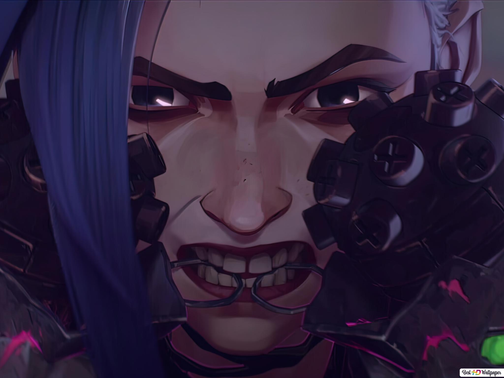 2048x1536 Jinx in 'Arcane' Netflix Series (2021) of Legends (LOL) HD wallpaper download
