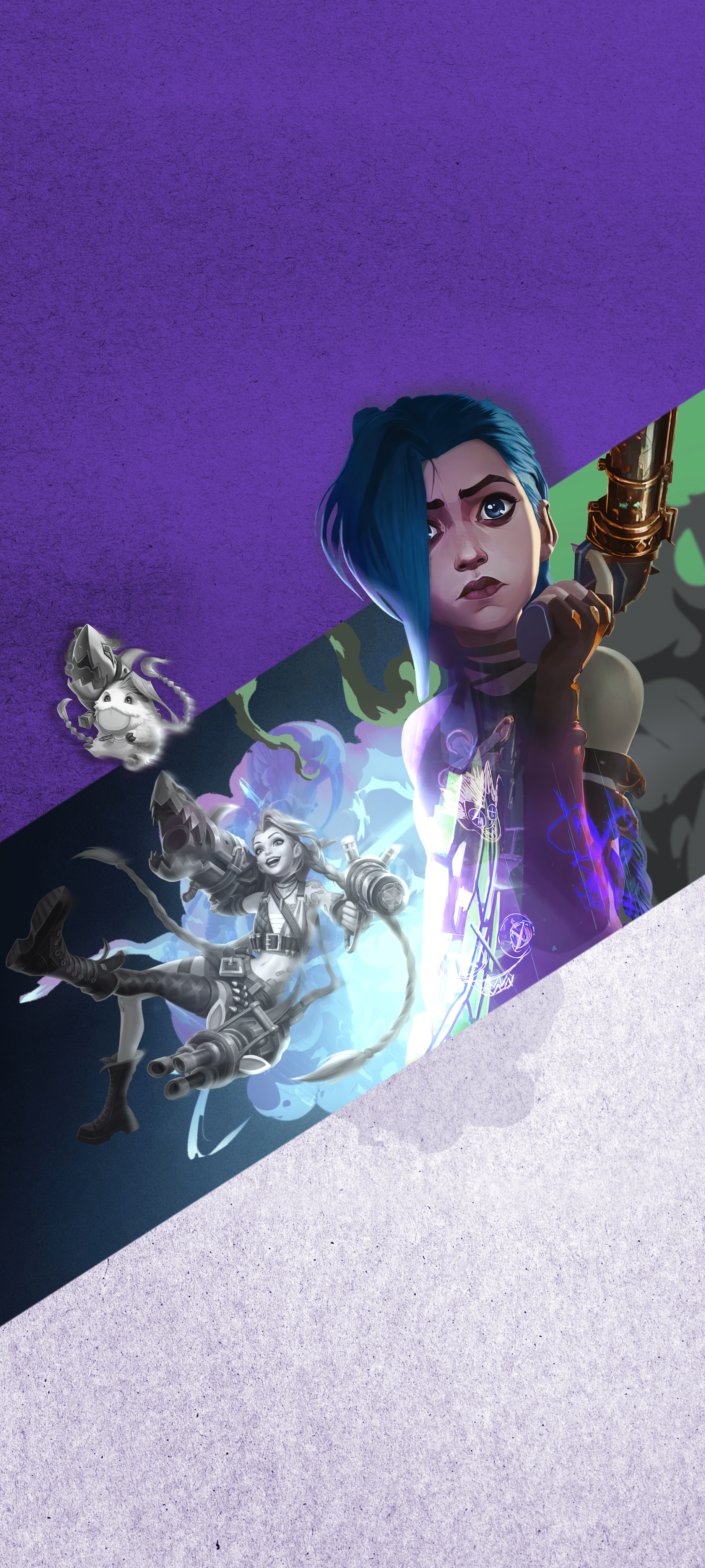 1844x4096 JiNX Wallpaper made