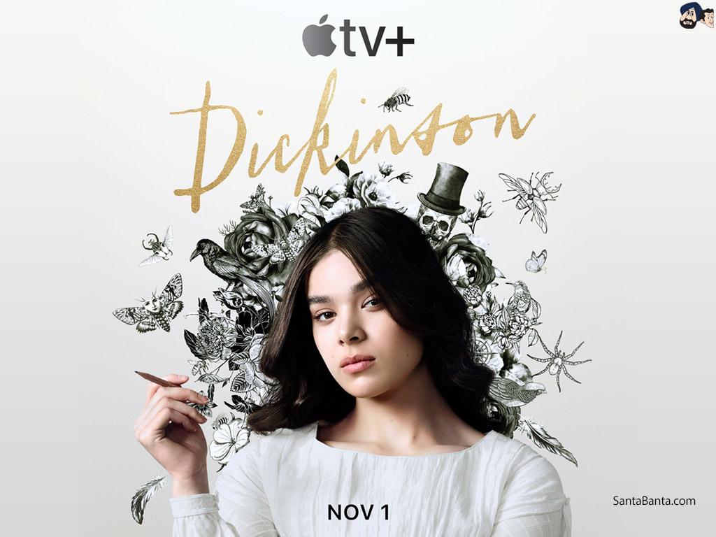 1024x768 Hailee Steinfeld as poet Emily Dickinson in Apple Tv series, Dickinson